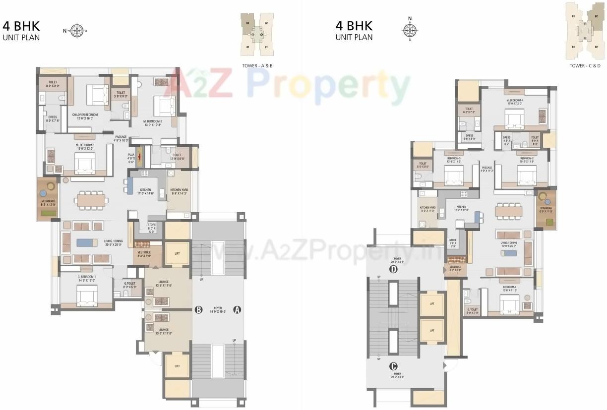 Layout of real estate project Decora Madhuban located at Nana-mava, Rajkot, Gujarat