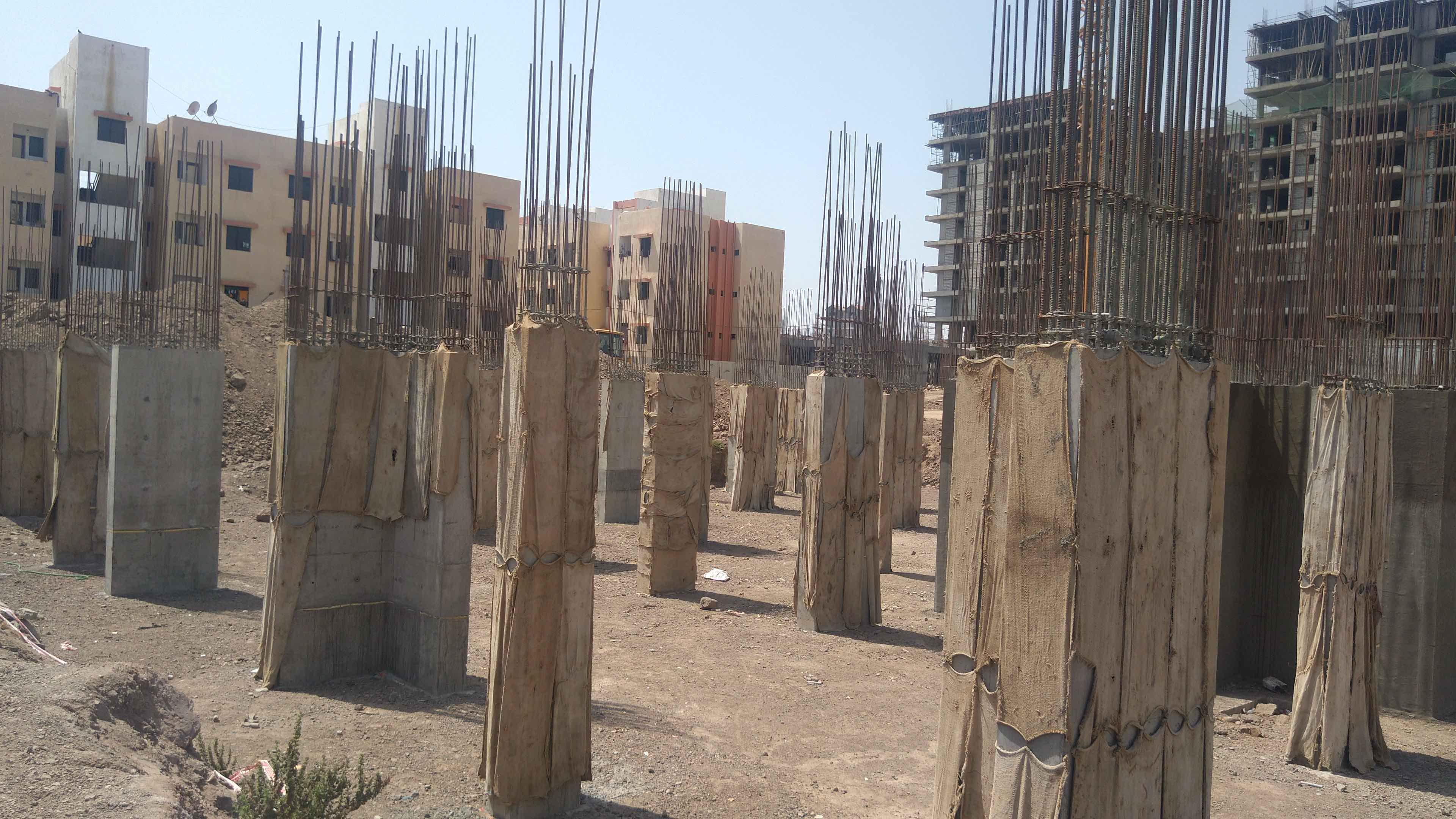 160156_const of real estate project Decora Sky Hills located at Munjka, Rajkot, Gujarat