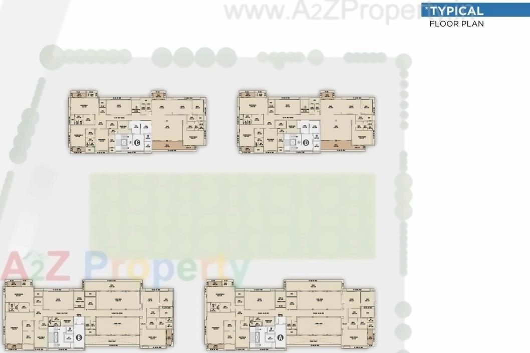 Layout of real estate project Decora World located at Munjka, Rajkot, Gujarat