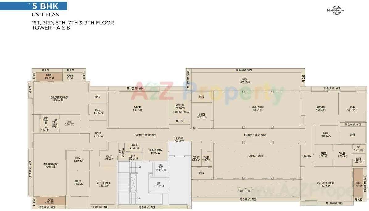 Layout of real estate project Decora World located at Munjka, Rajkot, Gujarat