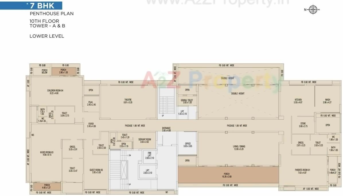 Layout of real estate project Decora World located at Munjka, Rajkot, Gujarat