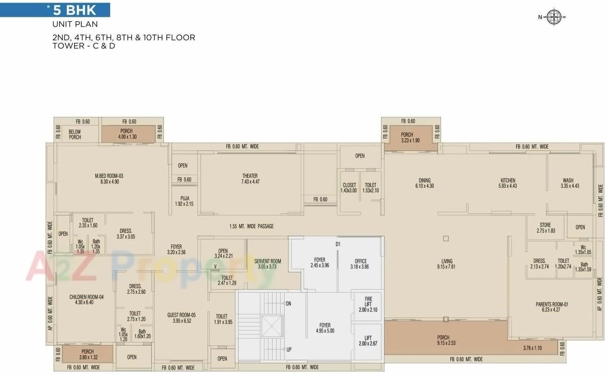 Layout of real estate project Decora World located at Munjka, Rajkot, Gujarat
