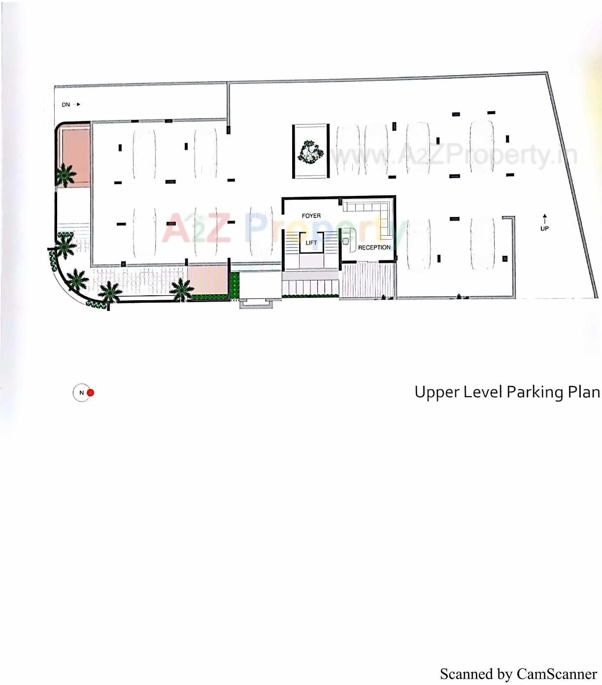 Layout of real estate project Devaangan located at Rajkot, Rajkot, Gujarat
