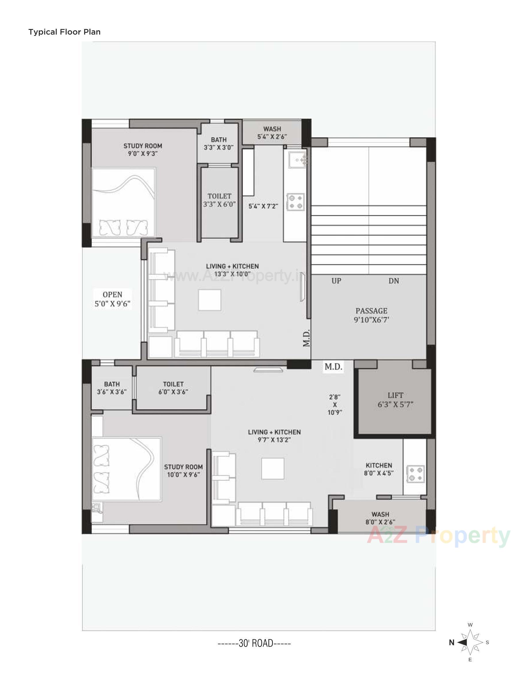 Layout of real estate project Diamond Gruh located at Rajkot, Rajkot, Gujarat