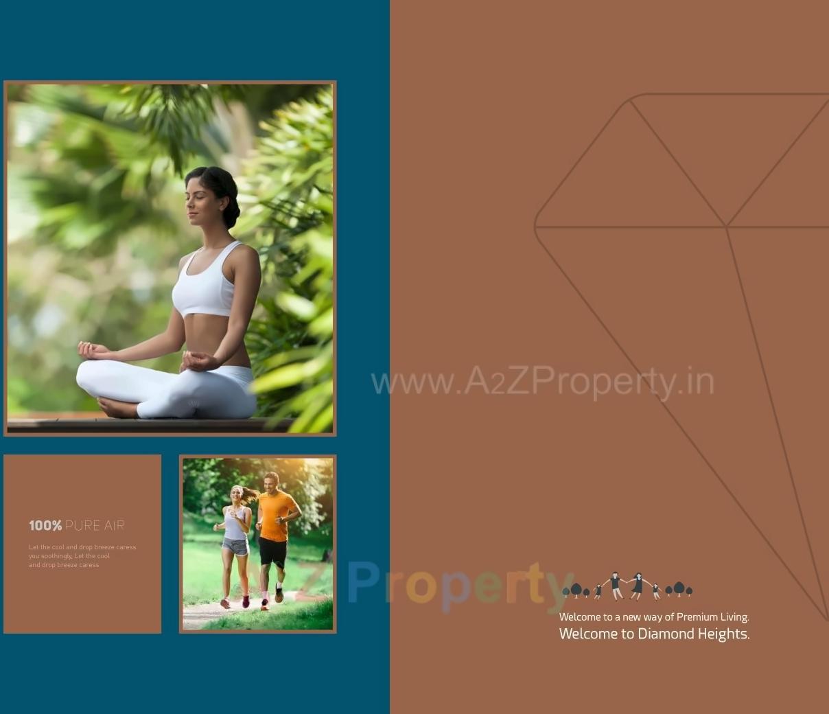  of real estate project Diamond Heights located at Raiya, Rajkot, Gujarat