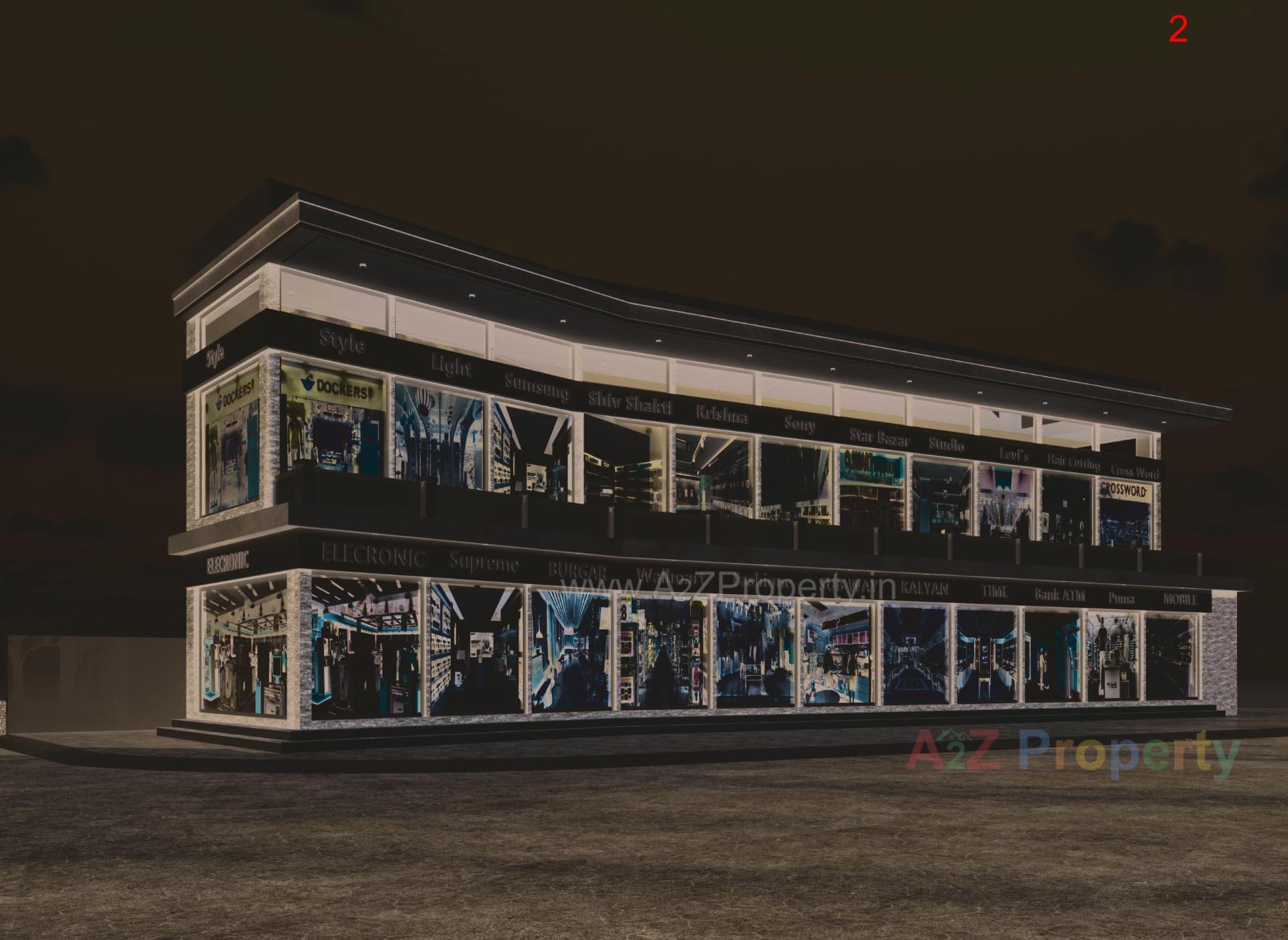 3D Elevation of real estate project Dream Key located at Kothariya, Rajkot, Gujarat