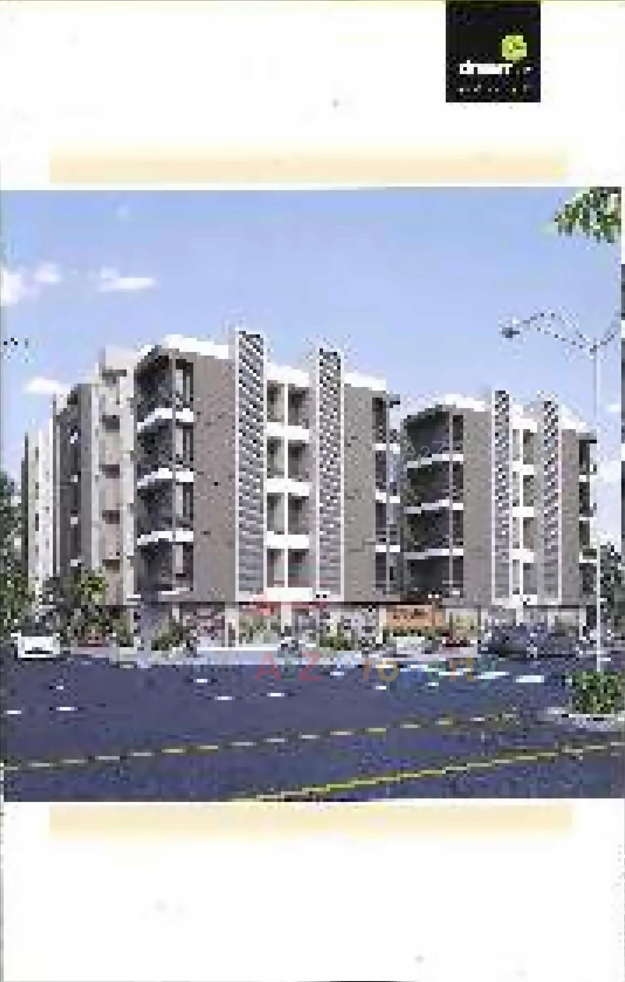 3D Elevation of real estate project Dream Ville Unit located at Madhapar, Rajkot, Gujarat