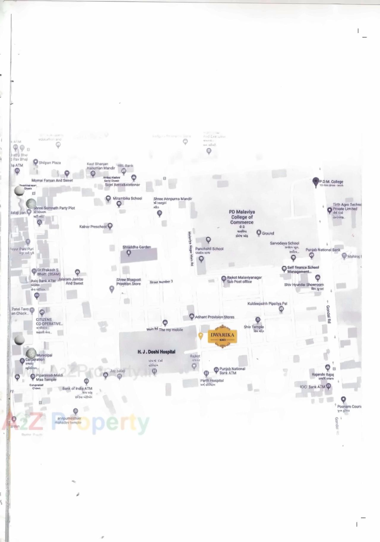  of real estate project Dwarika Heaven located at Rajkot, Rajkot, Gujarat