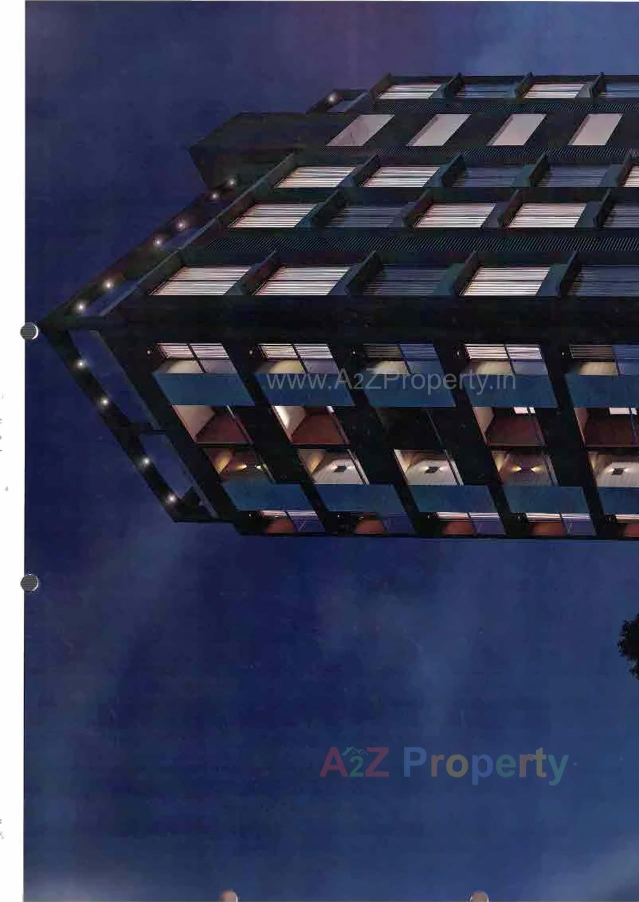 3D Elevation of real estate project Dwarika Heights located at Rajkot, Rajkot, Gujarat