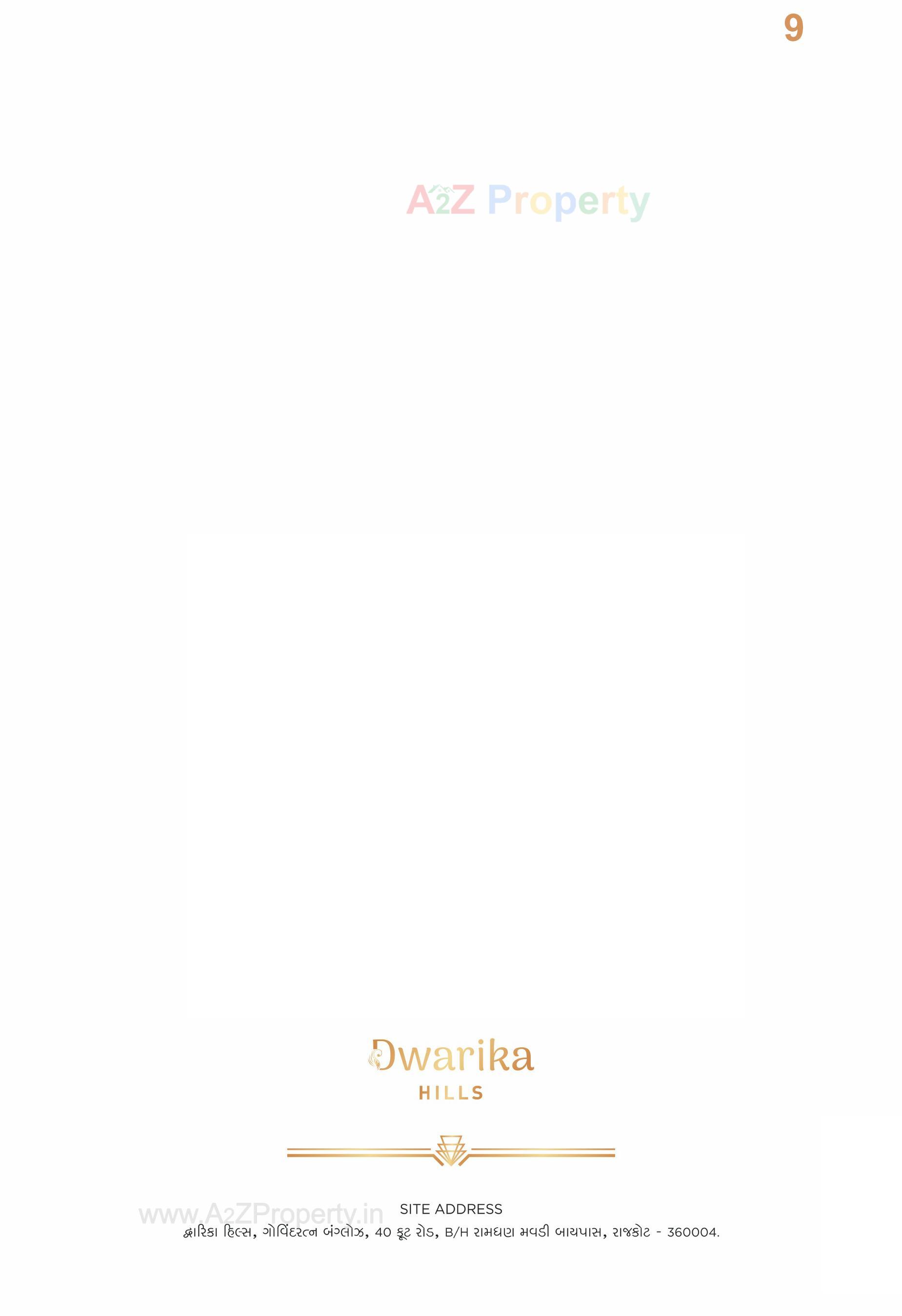  of real estate project Dwarika Hills located at Mavdi, Rajkot, Gujarat