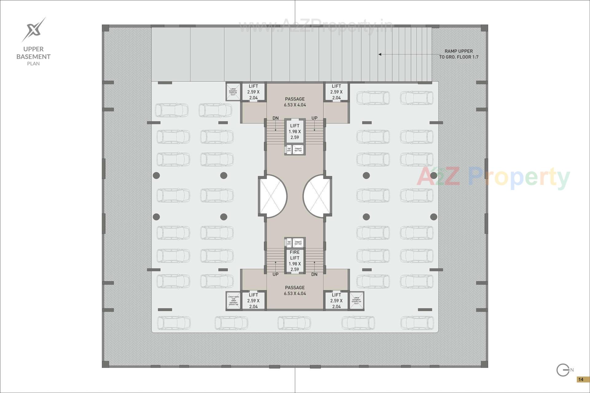 Layout of real estate project Elixir located at Mota-mava, Rajkot, Gujarat