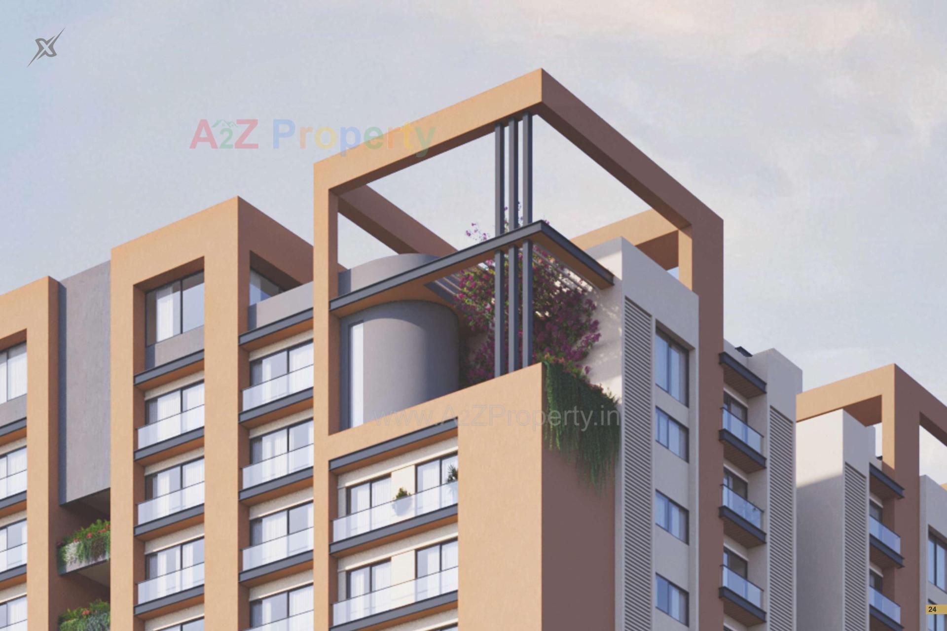 3D Elevation of real estate project Elixir located at Mota-mava, Rajkot, Gujarat