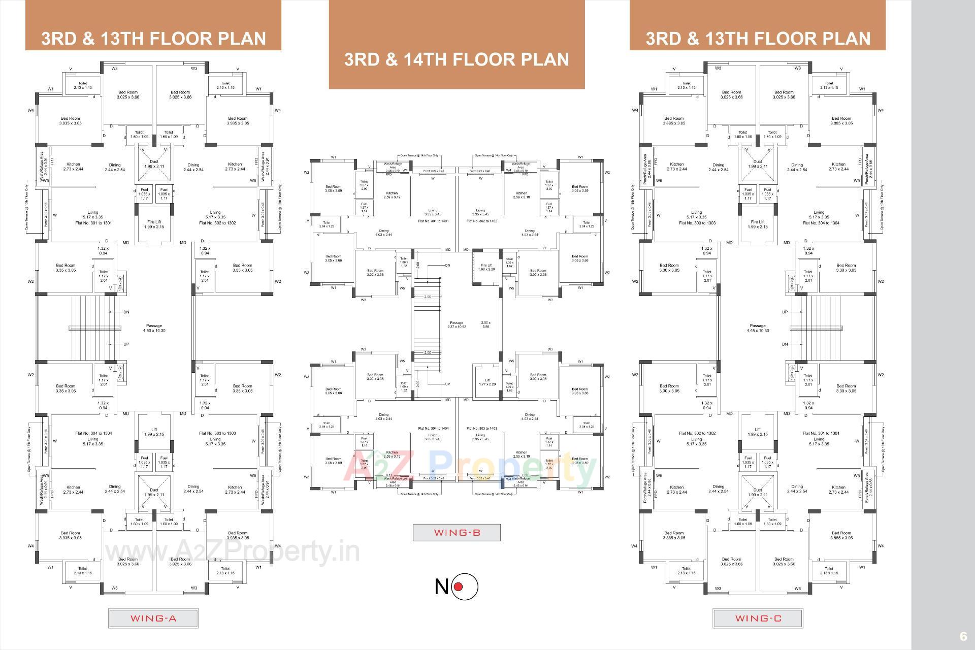Layout of real estate project Flora Nest located at Mavdi, Rajkot, Gujarat