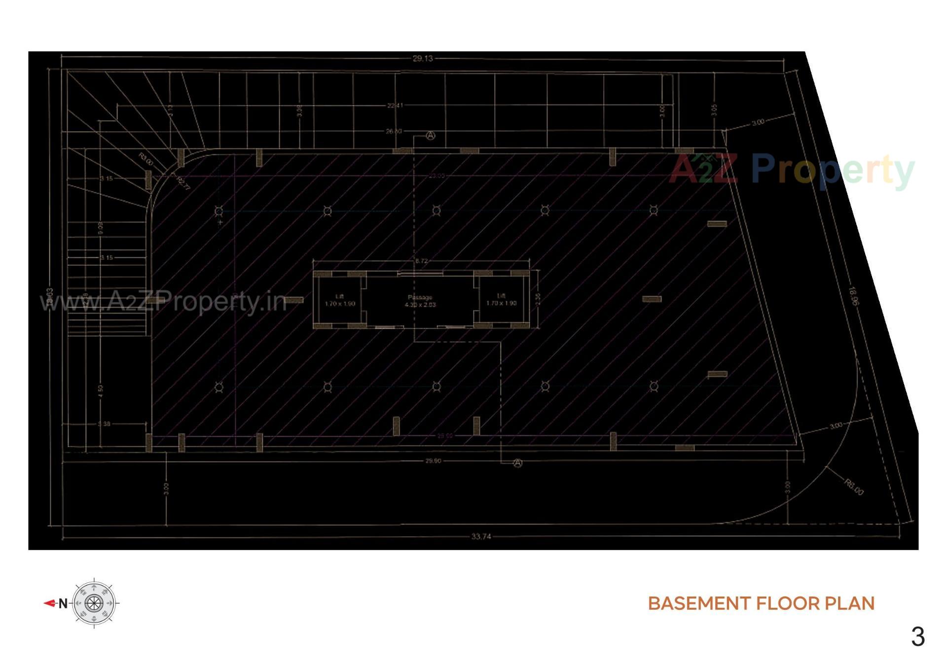  of real estate project Flora Unique located at Raiya, Rajkot, Gujarat