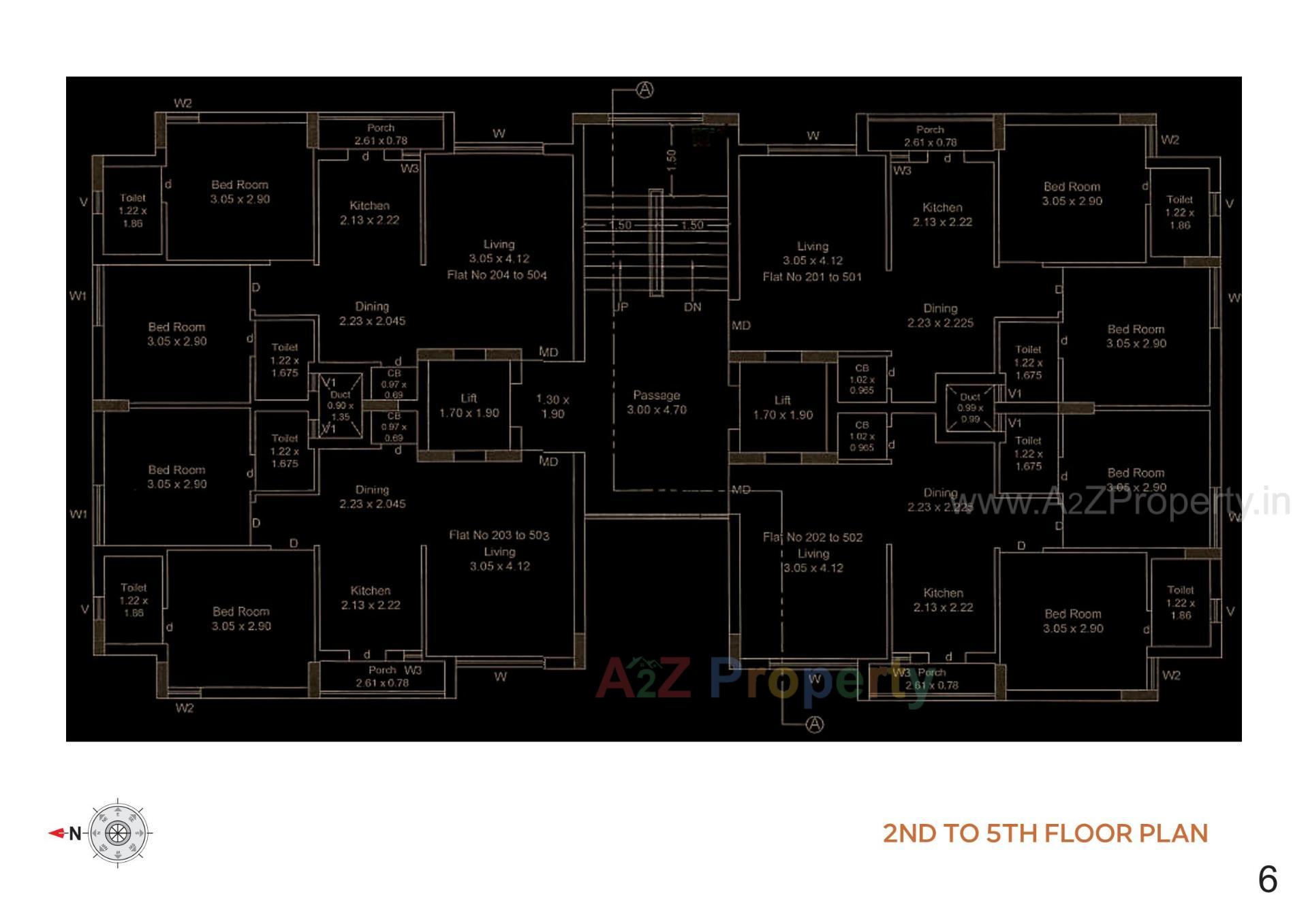  of real estate project Flora Unique located at Raiya, Rajkot, Gujarat