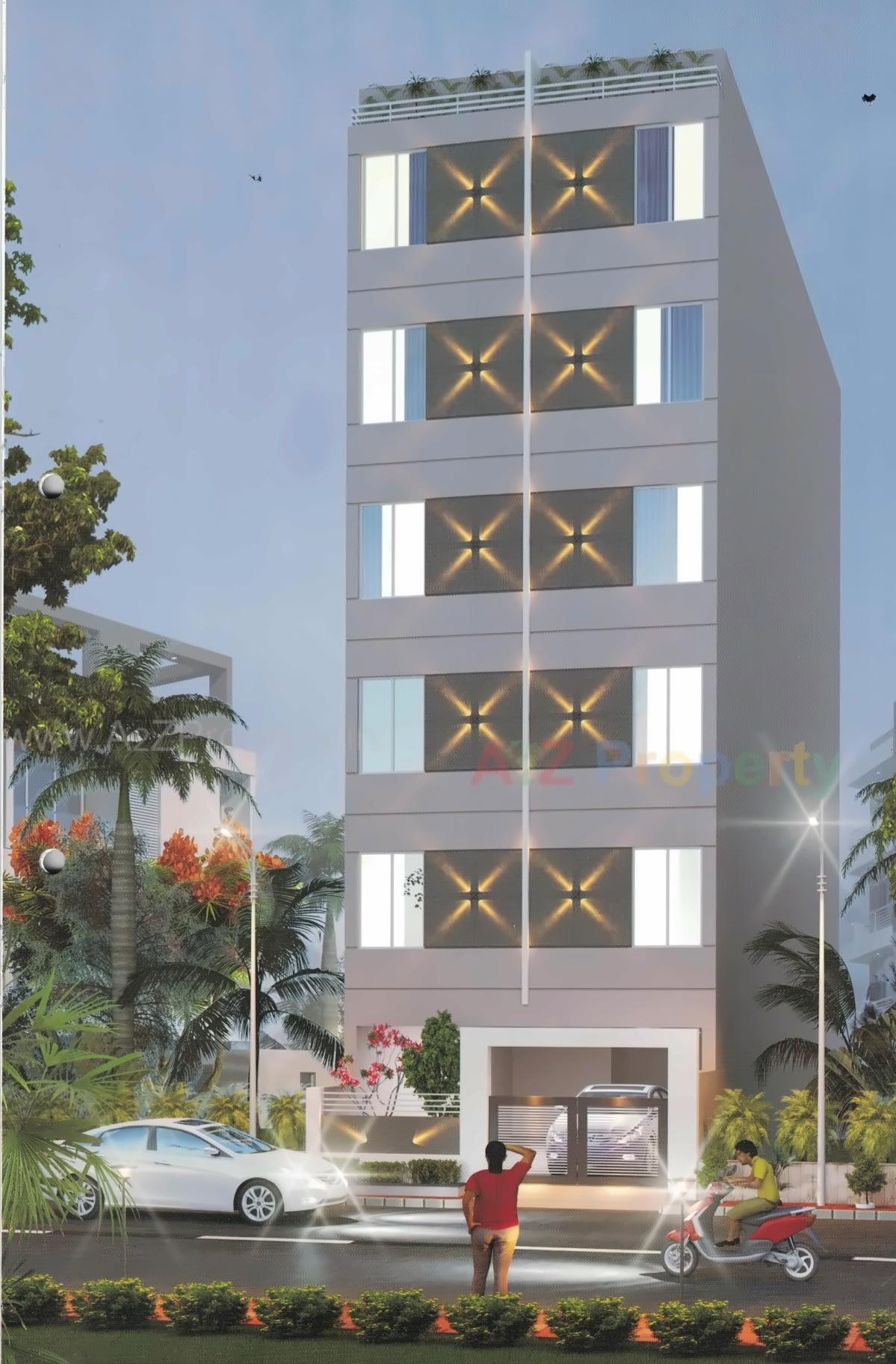 3D Elevation of real estate project Fortune Villa located at Rajkot, Rajkot, Gujarat