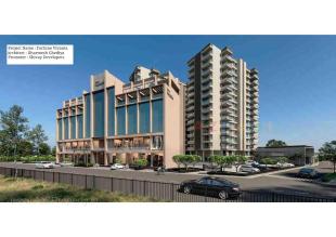 Elevation of real estate project Fortune Vivanta located at Mavdi, Rajkot, Gujarat