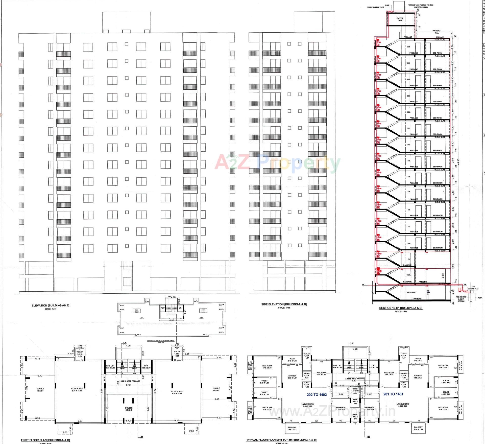  of real estate project Fortune Vivanta located at Mavdi, Rajkot, Gujarat