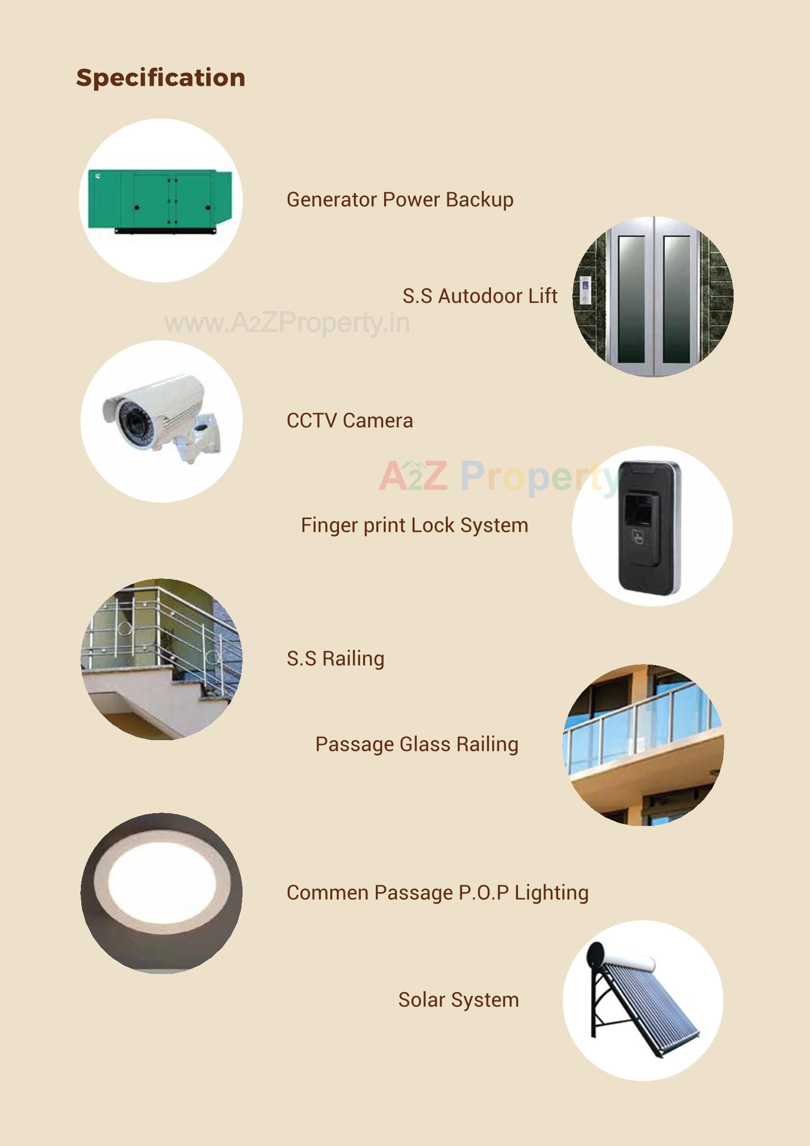  of real estate project Giriraj Palace located at Vavdi, Rajkot, Gujarat