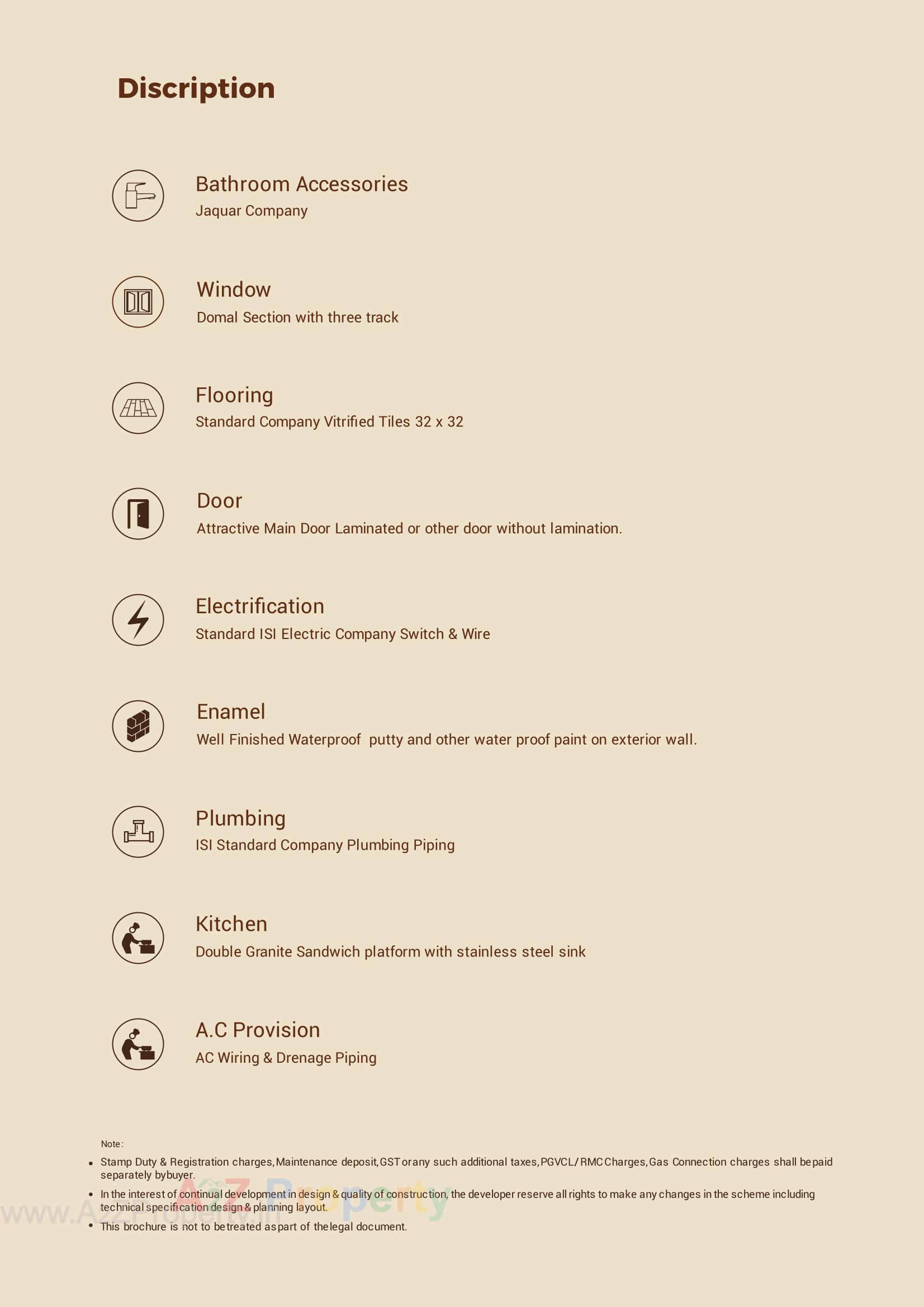  of real estate project Giriraj Palace located at Vavdi, Rajkot, Gujarat