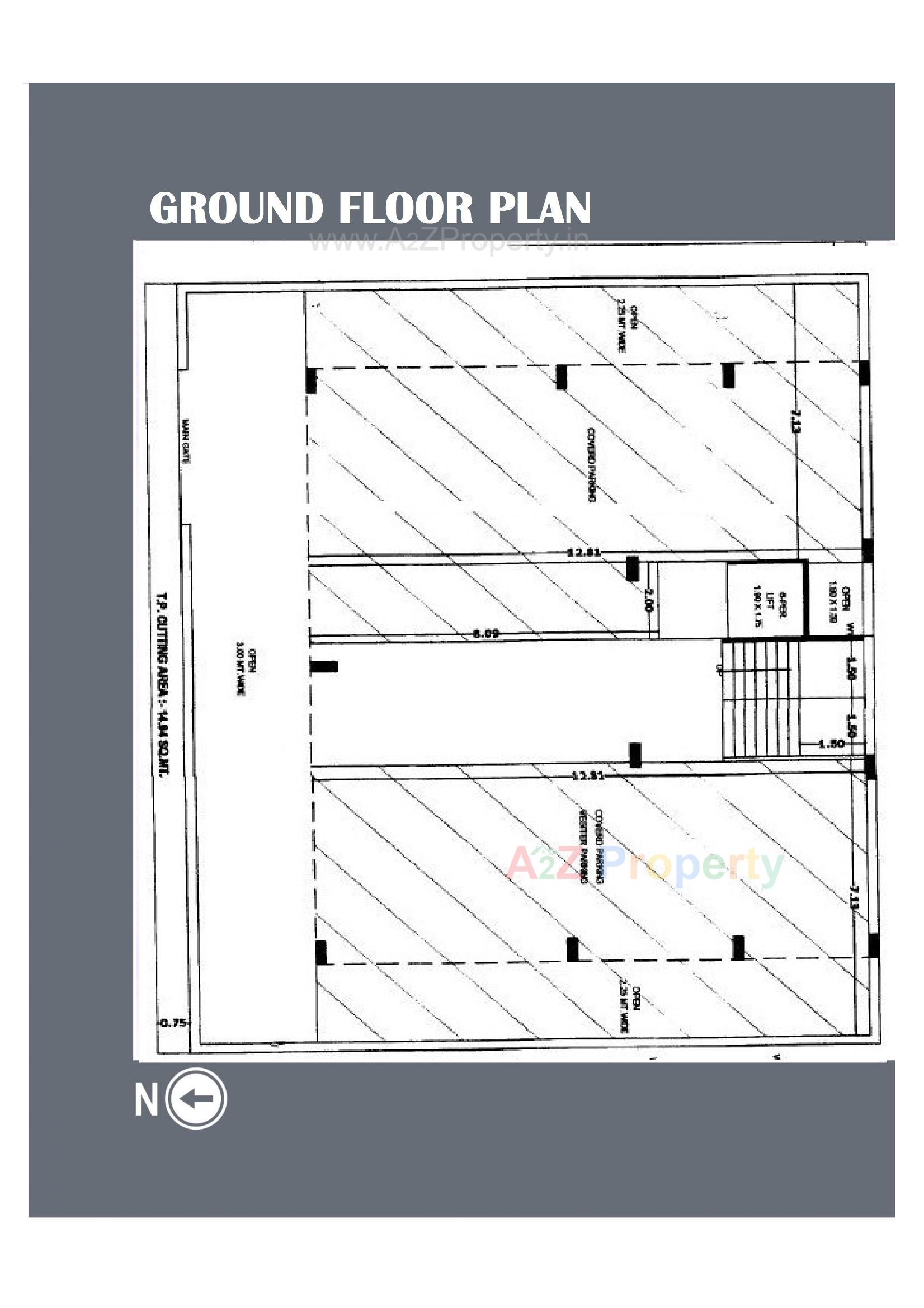  of real estate project Giriraj Residency located at Raiya, Rajkot, Gujarat