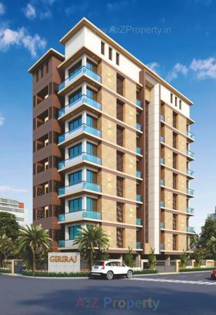 Elevation of real estate project Giriraj located at Nana-mava, Rajkot, Gujarat