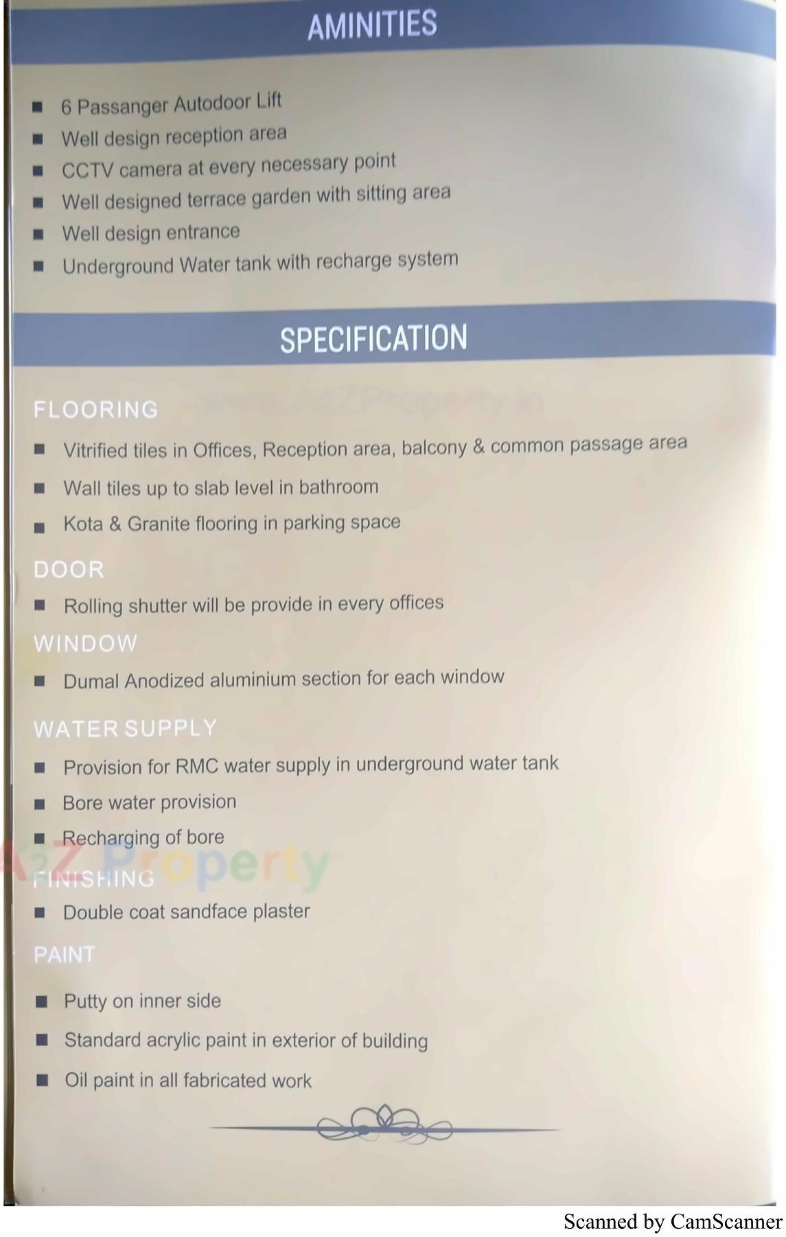 Project Specifications