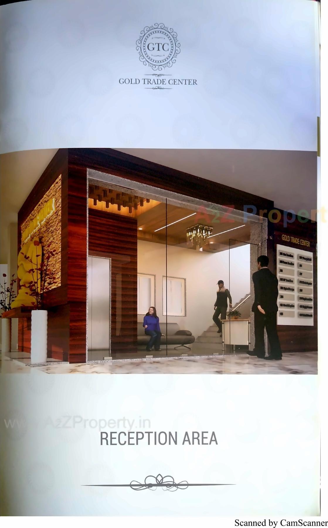3D Elevation of real estate project Gold Trade Center located at Rajkot, Rajkot, Gujarat