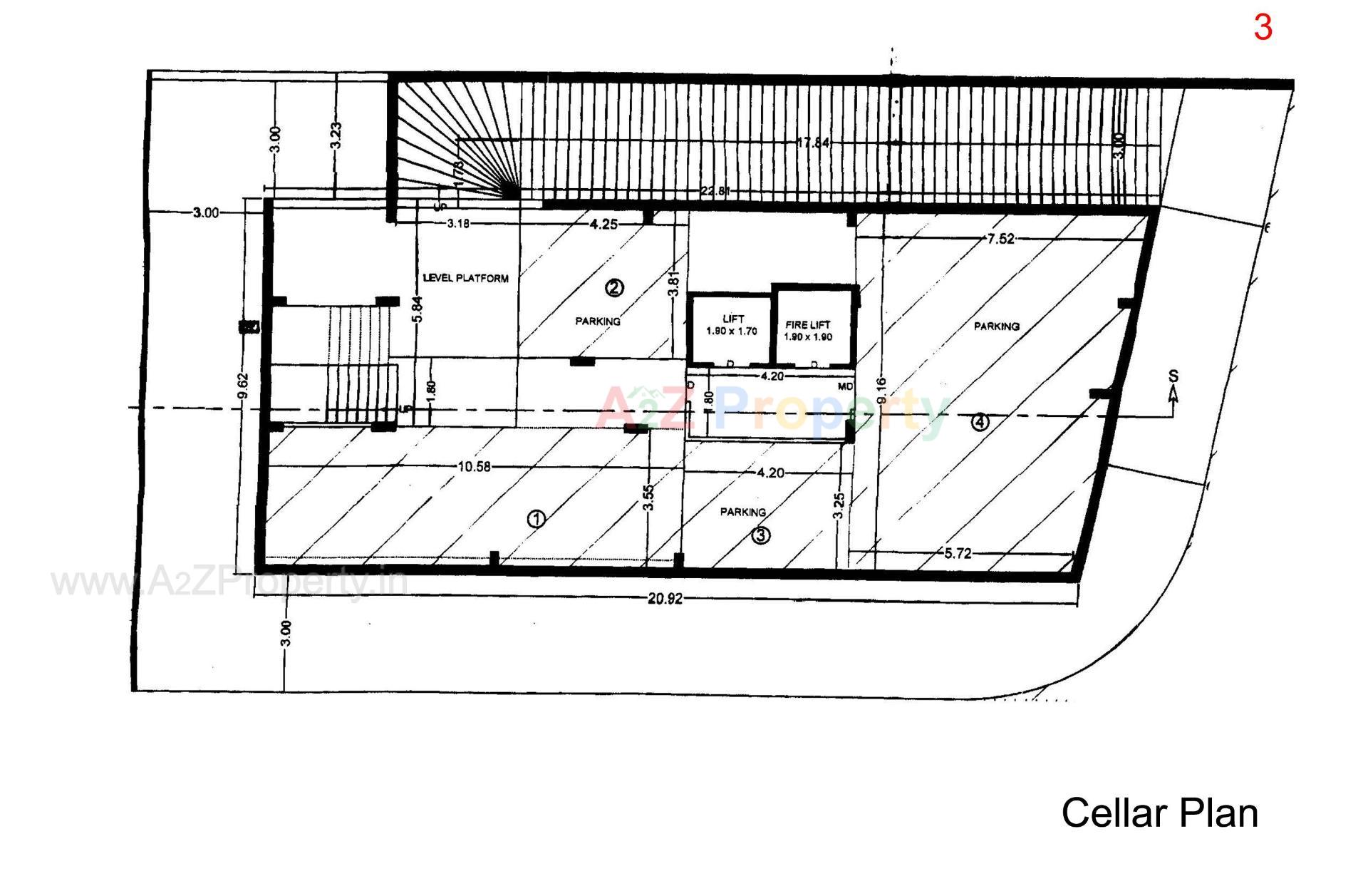 Layout of real estate project Golden Nest located at Kothariya, Rajkot, Gujarat