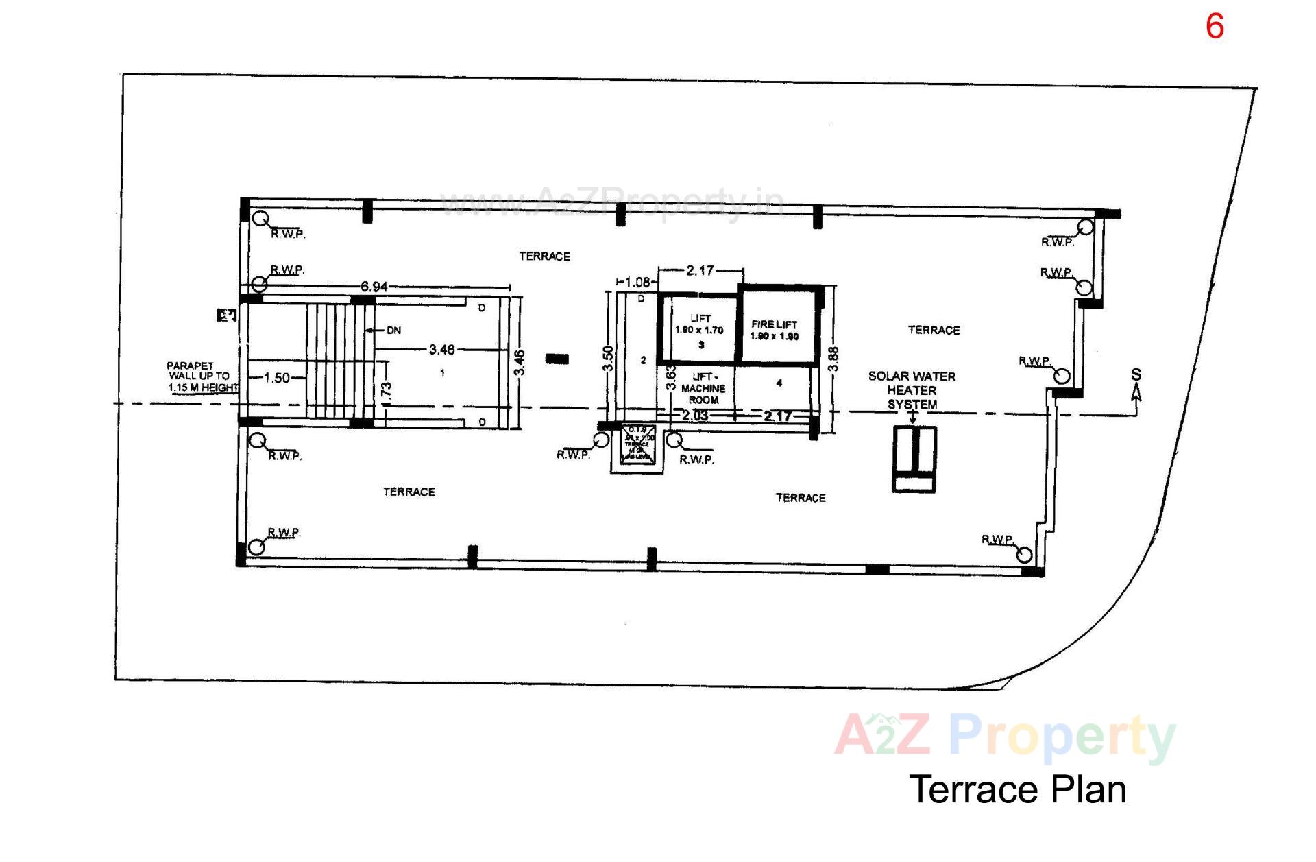 Layout of real estate project Golden Nest located at Kothariya, Rajkot, Gujarat
