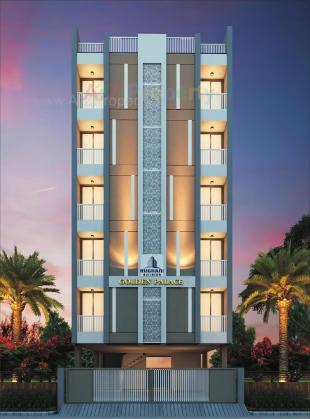 Elevation of real estate project Golden Palace located at Rajkot, Rajkot, Gujarat