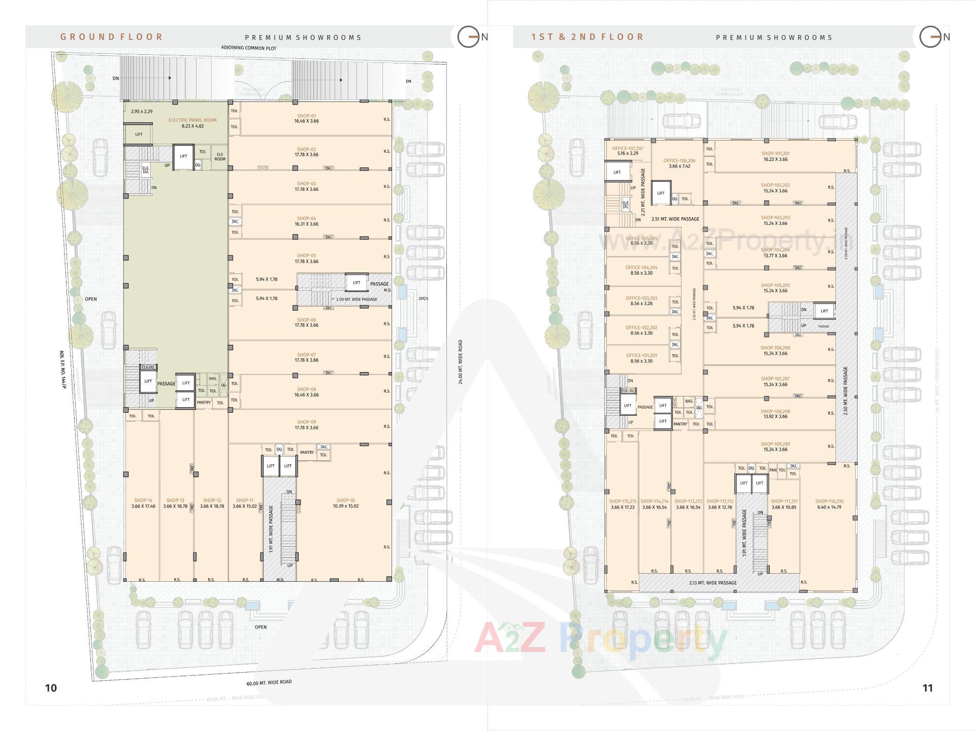 Layout of real estate project Greenland Glory located at Rajkot, Rajkot, Gujarat