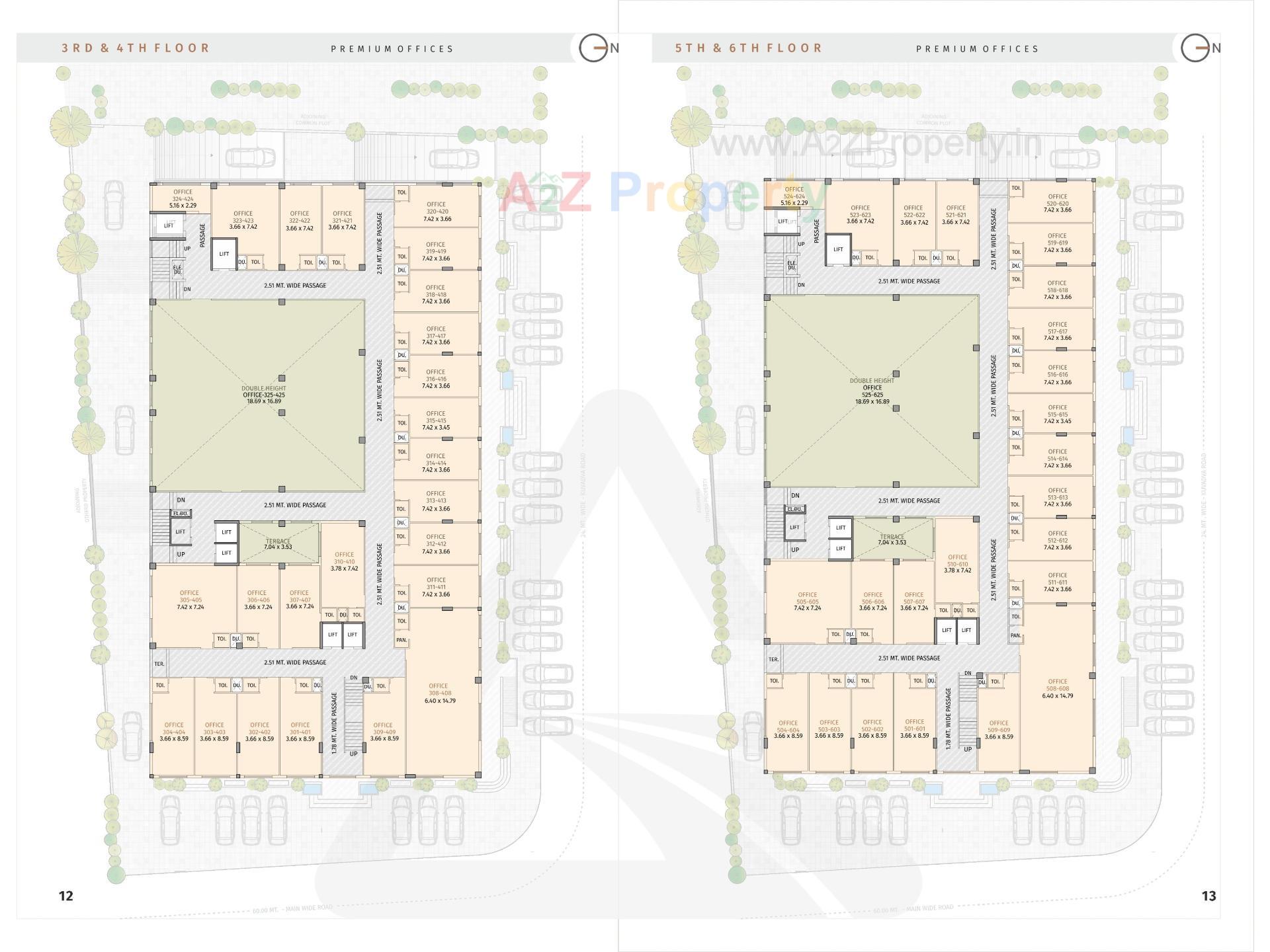Layout of real estate project Greenland Glory located at Rajkot, Rajkot, Gujarat