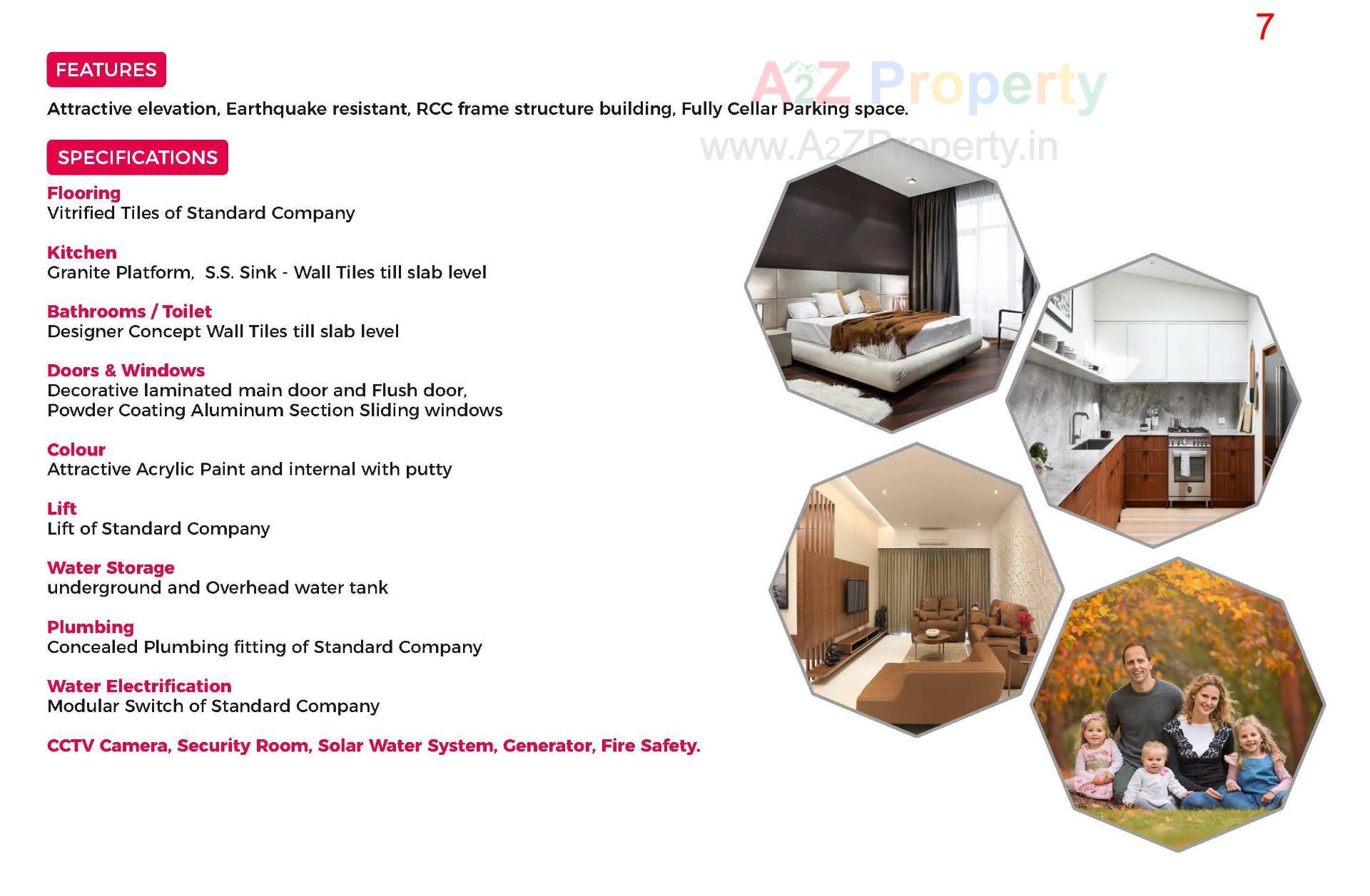  of real estate project Gulmohar Avenue located at Kothariya, Rajkot, Gujarat