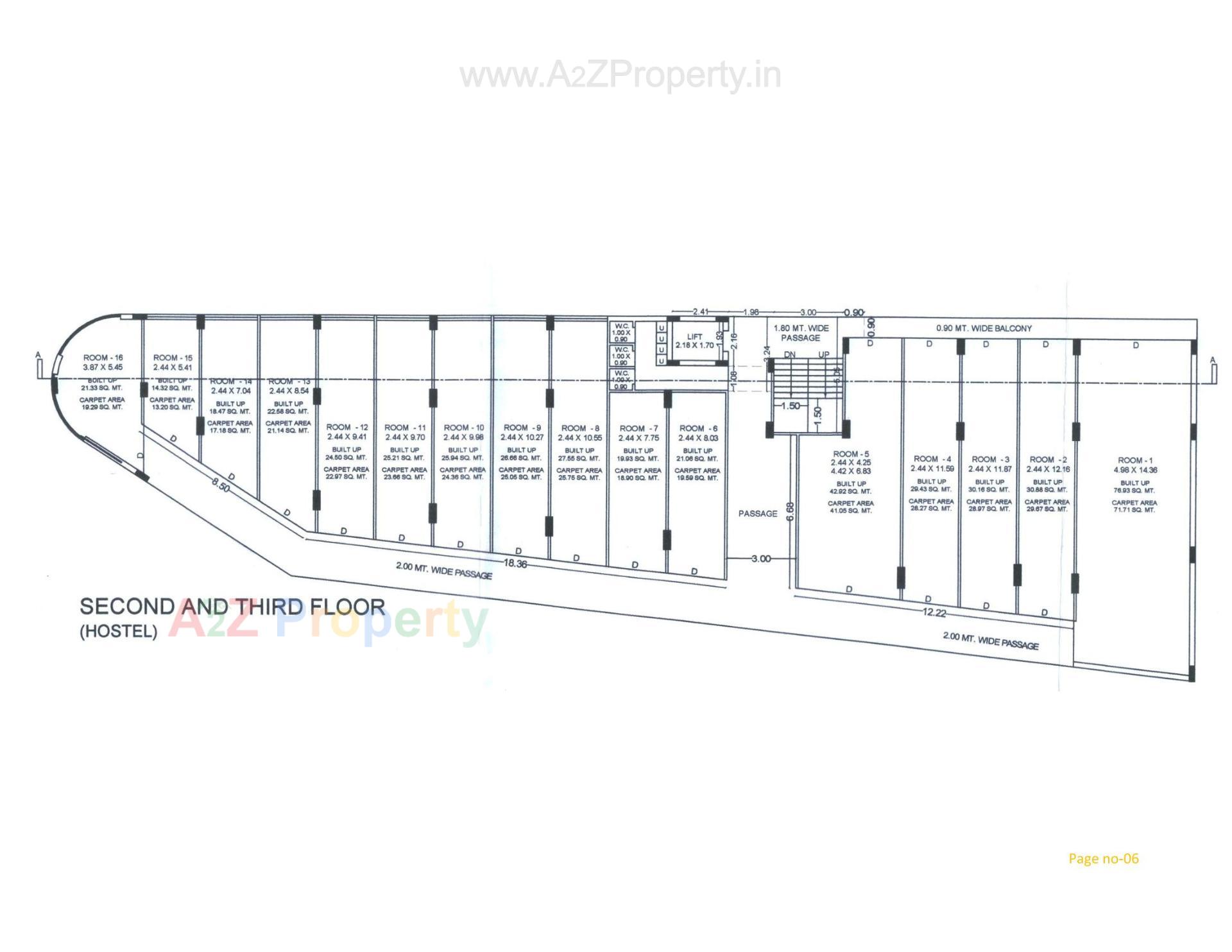 Layout of real estate project Gulmohar Business Park located at Rajkot, Rajkot, Gujarat