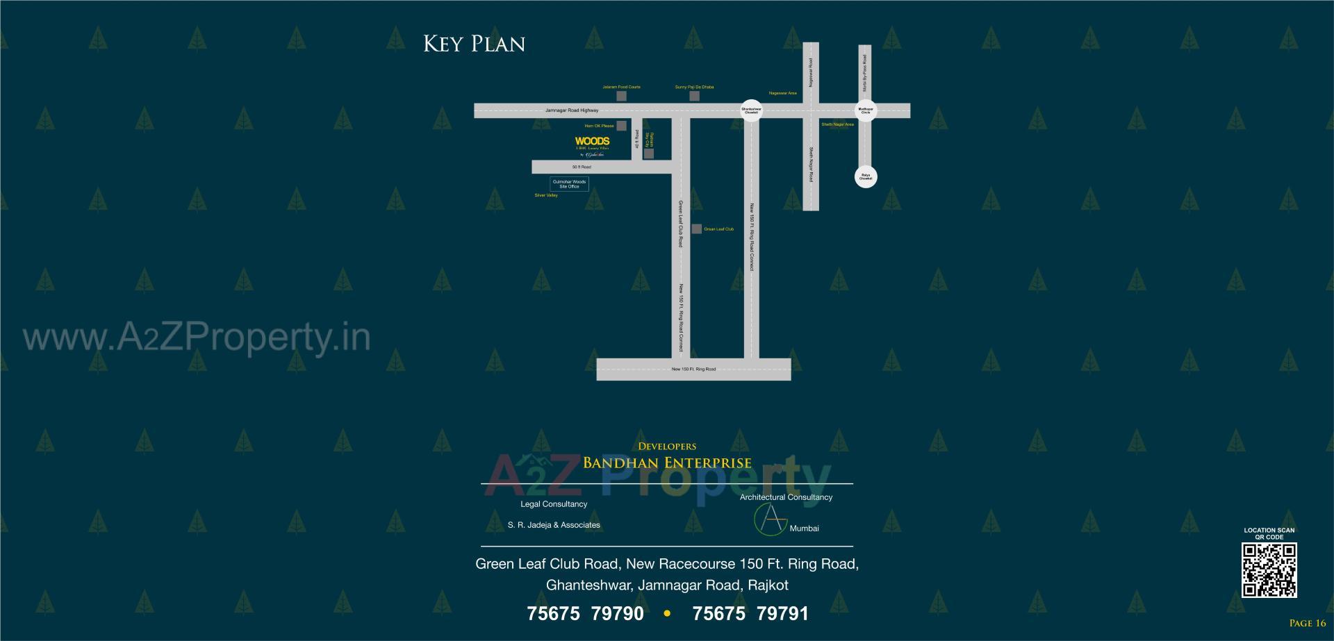  of real estate project Gulmohar Woods located at Ghanteshwar, Rajkot, Gujarat