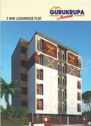 Elevation of real estate project Gurukrupa Avenue located at Raiya, Rajkot, Gujarat