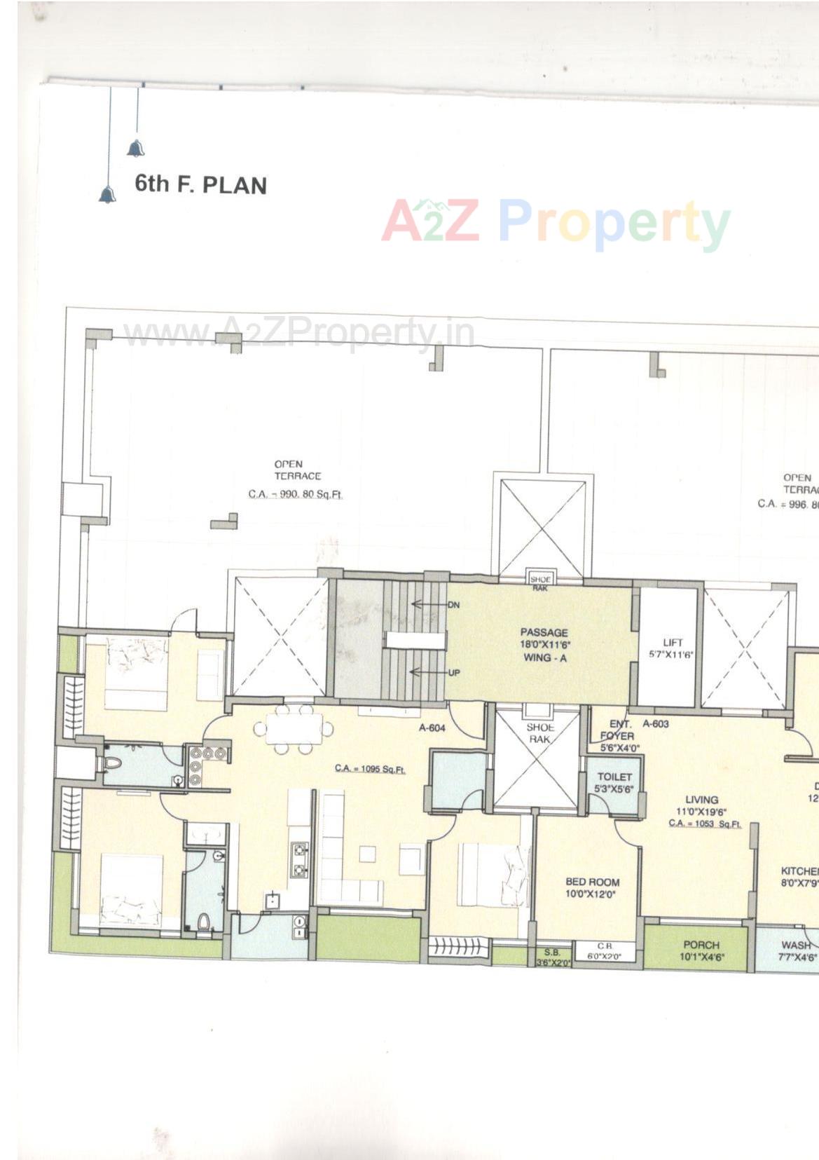 Layout of real estate project Hari Darshan Height located at Rajkot, Rajkot, Gujarat
