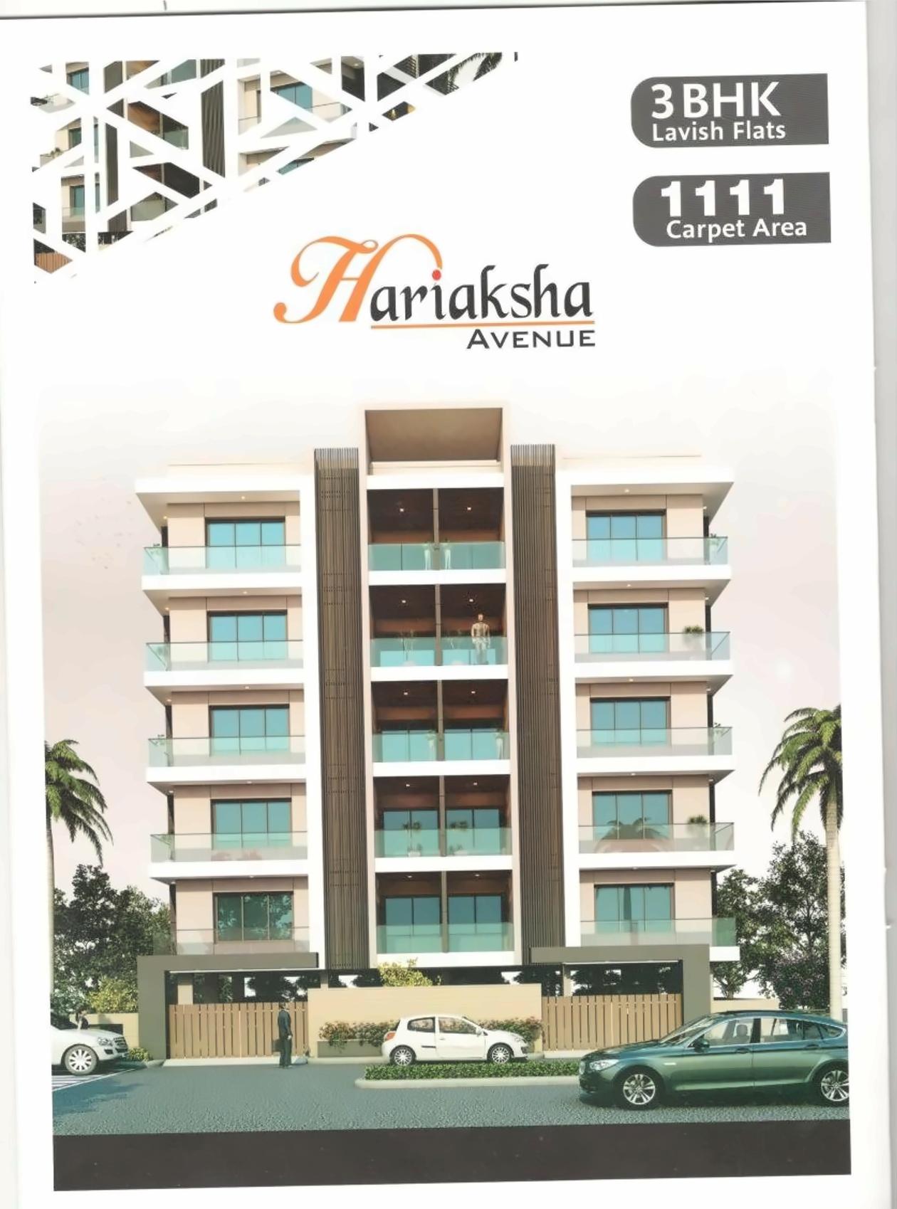 3D Elevation of real estate project Hariaksha Avenue located at Munjka, Rajkot, Gujarat