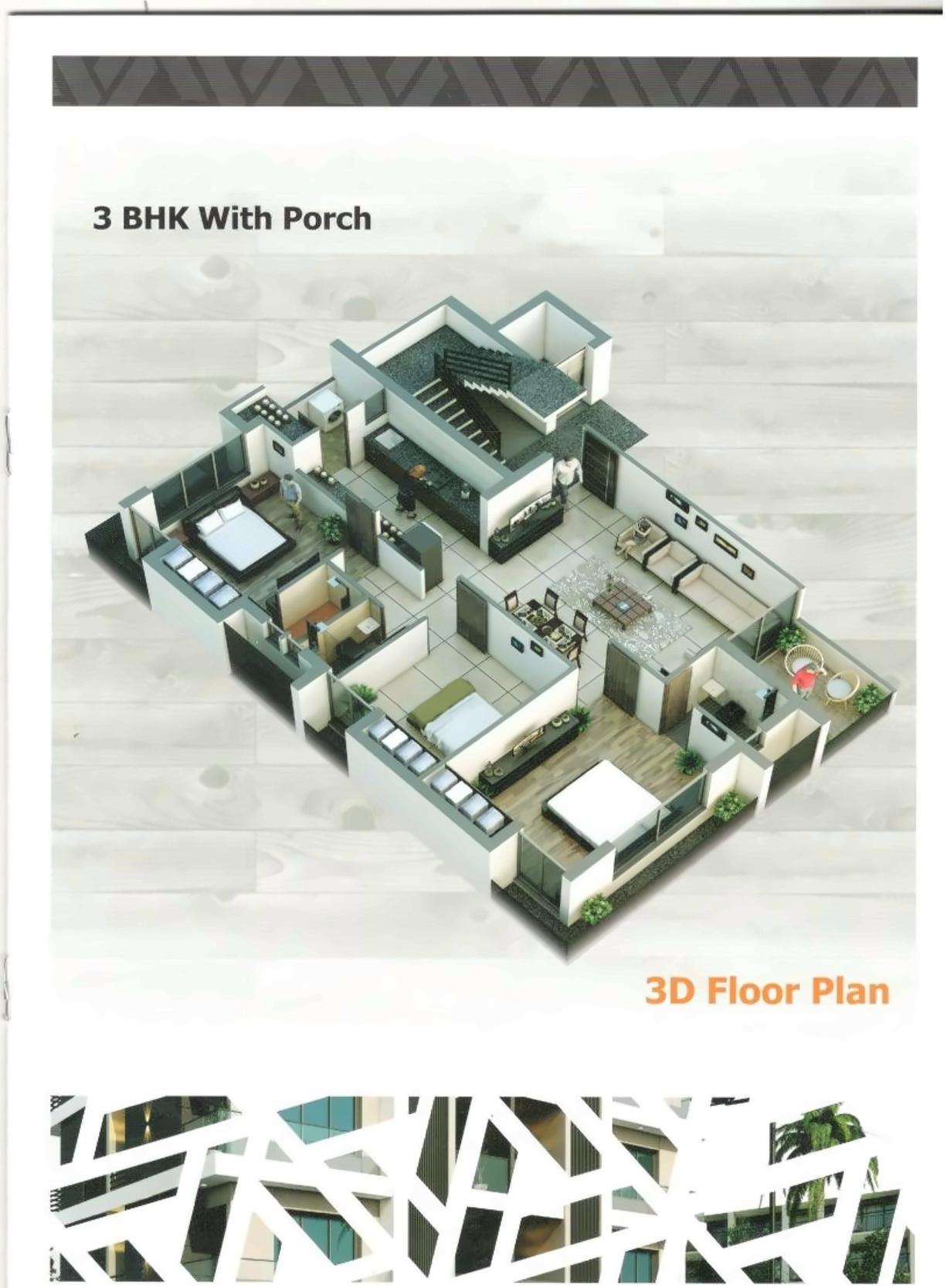 Layout of real estate project Hariaksha Avenue located at Munjka, Rajkot, Gujarat