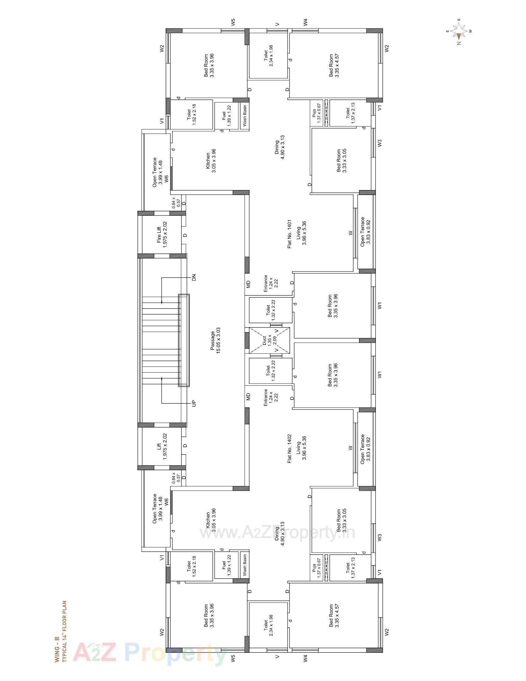 Layout of real estate project Haridwar Habitat located at Mavdi, Rajkot, Gujarat