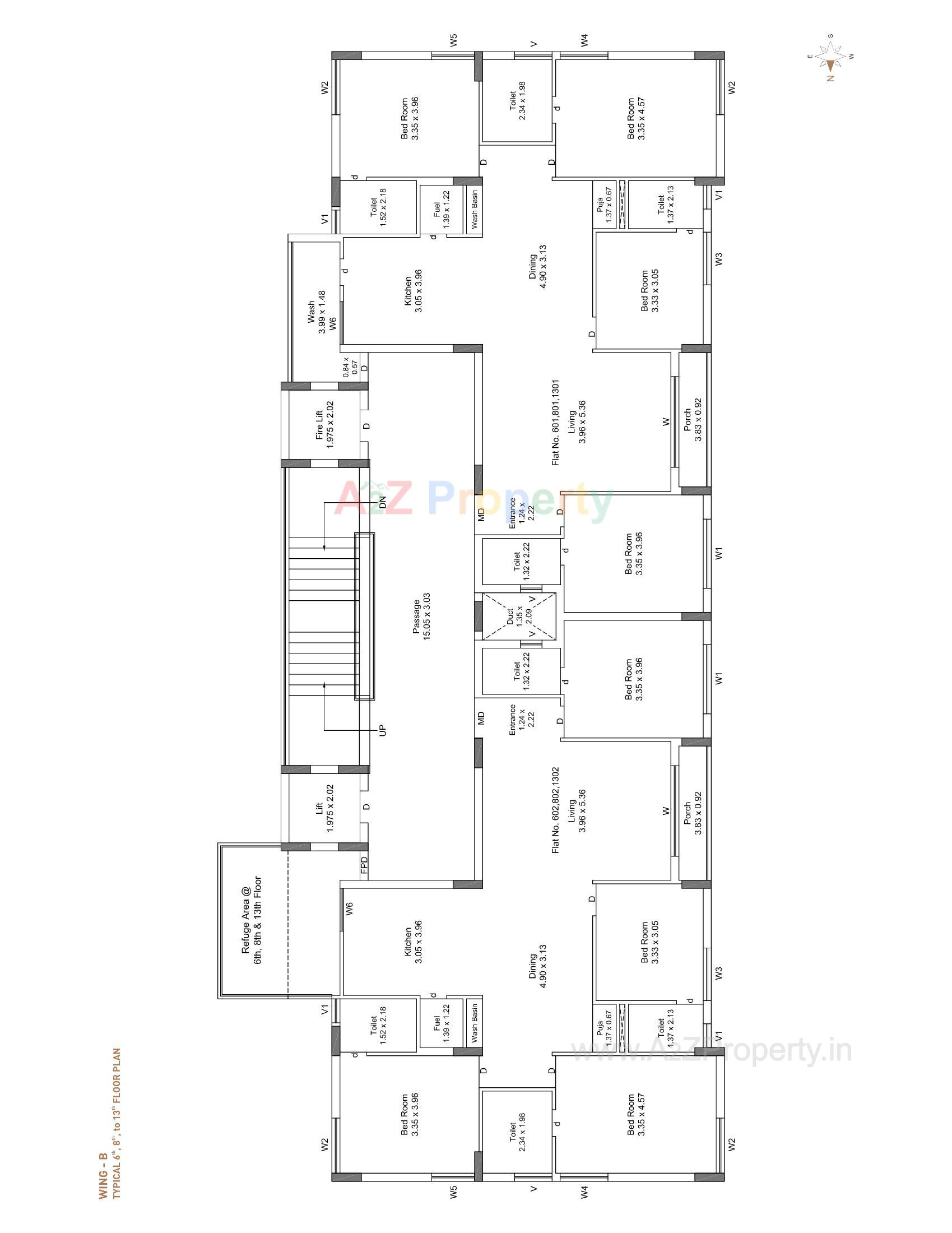 Layout of real estate project Haridwar Habitat located at Mavdi, Rajkot, Gujarat