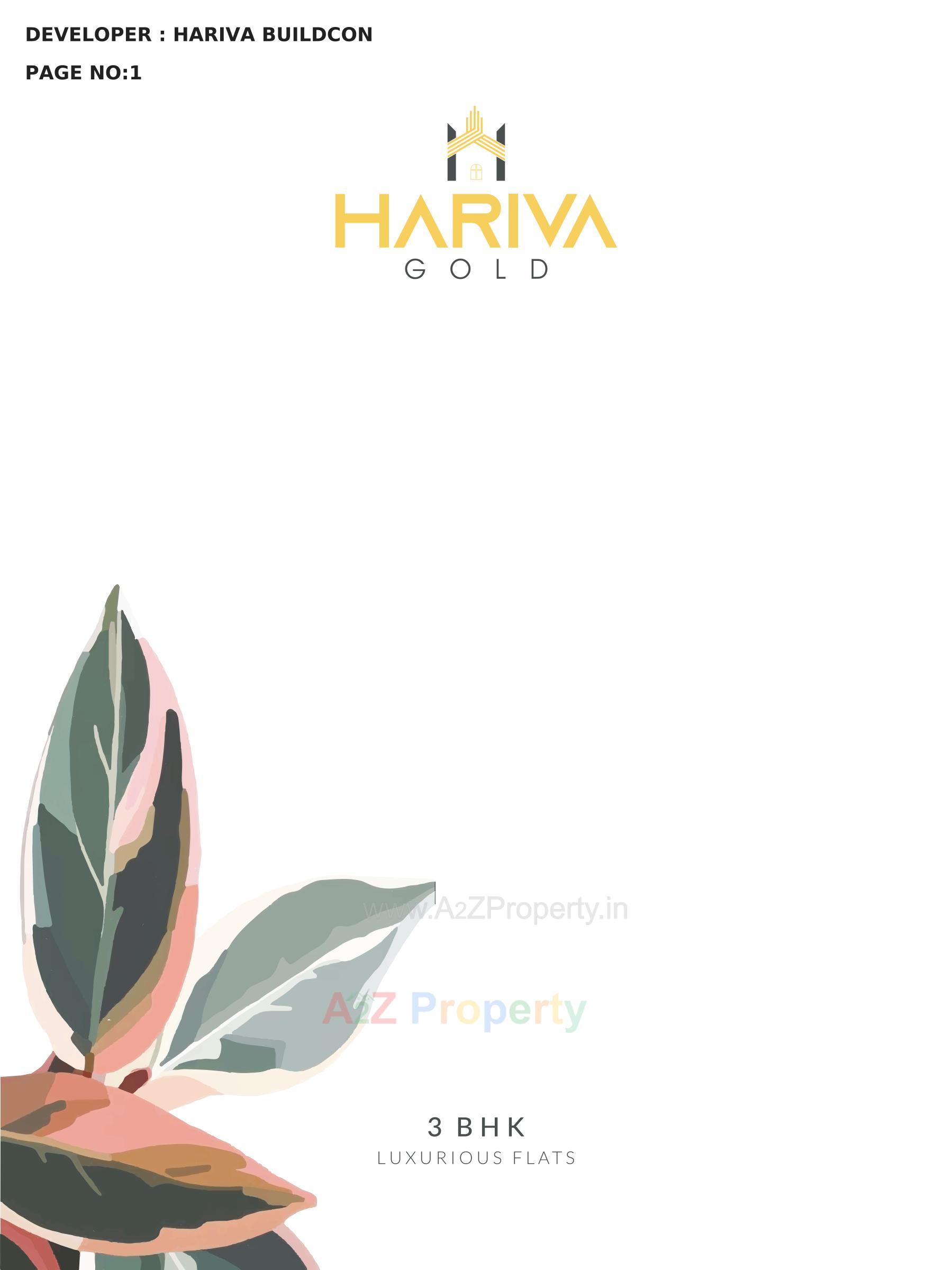  of real estate project Hariva Gold located at Raiya, Rajkot, Gujarat