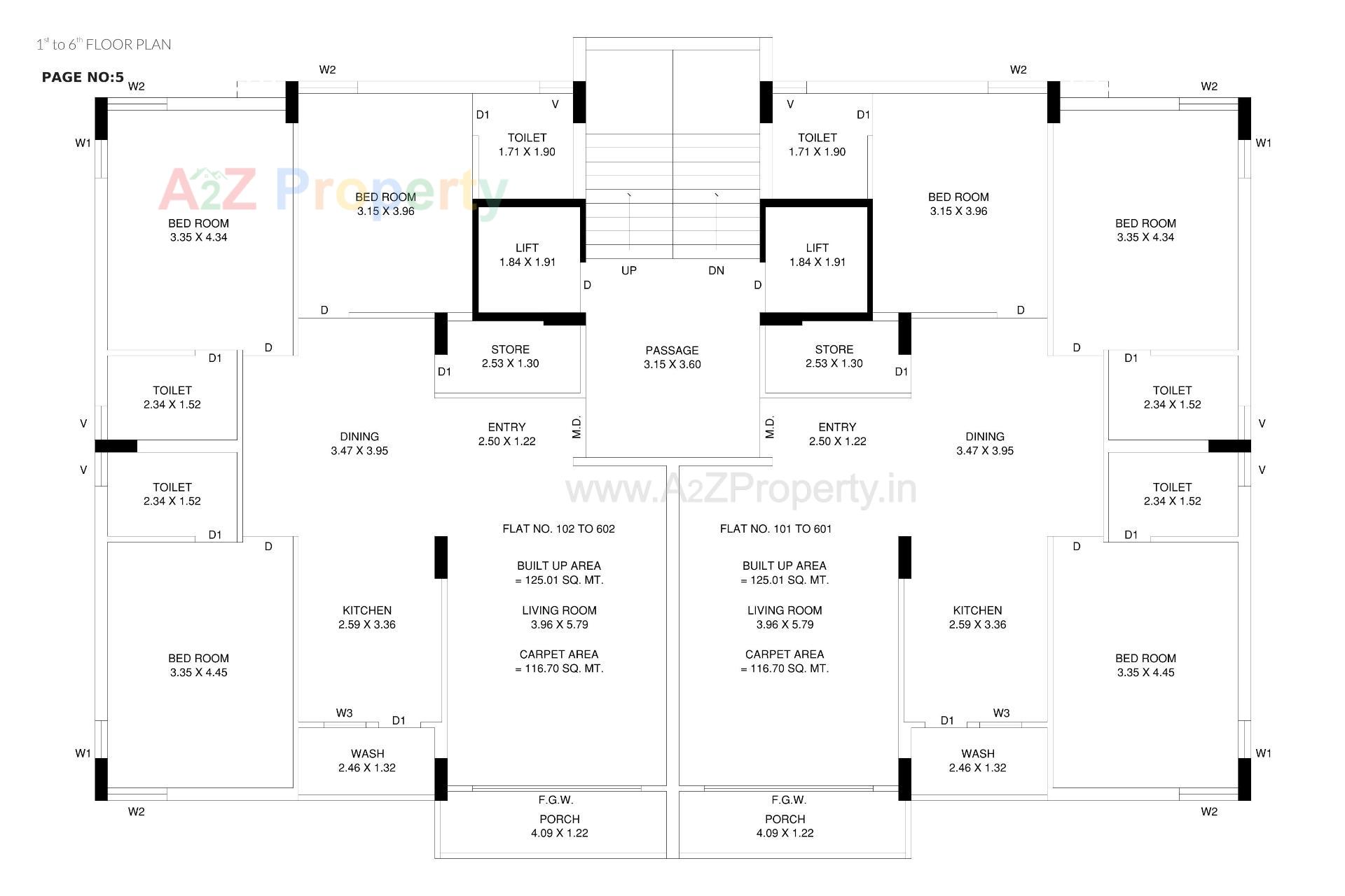 Layout of real estate project Hariva Gold located at Raiya, Rajkot, Gujarat