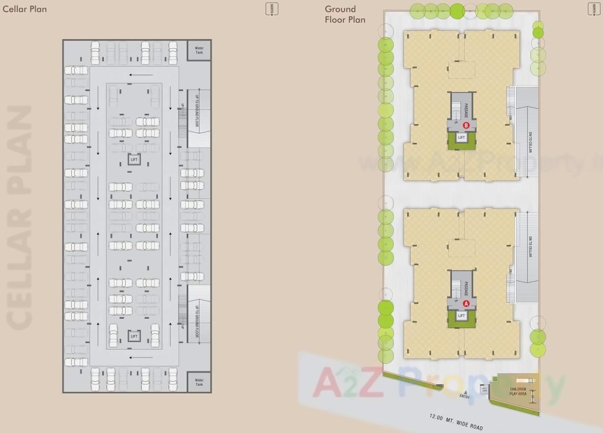 Layout of real estate project Harmony Exotica located at Mavdi, Rajkot, Gujarat