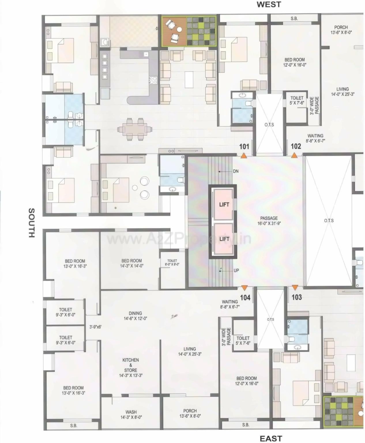 Layout of real estate project Harmony Homes located at Nanamava, Rajkot, Gujarat