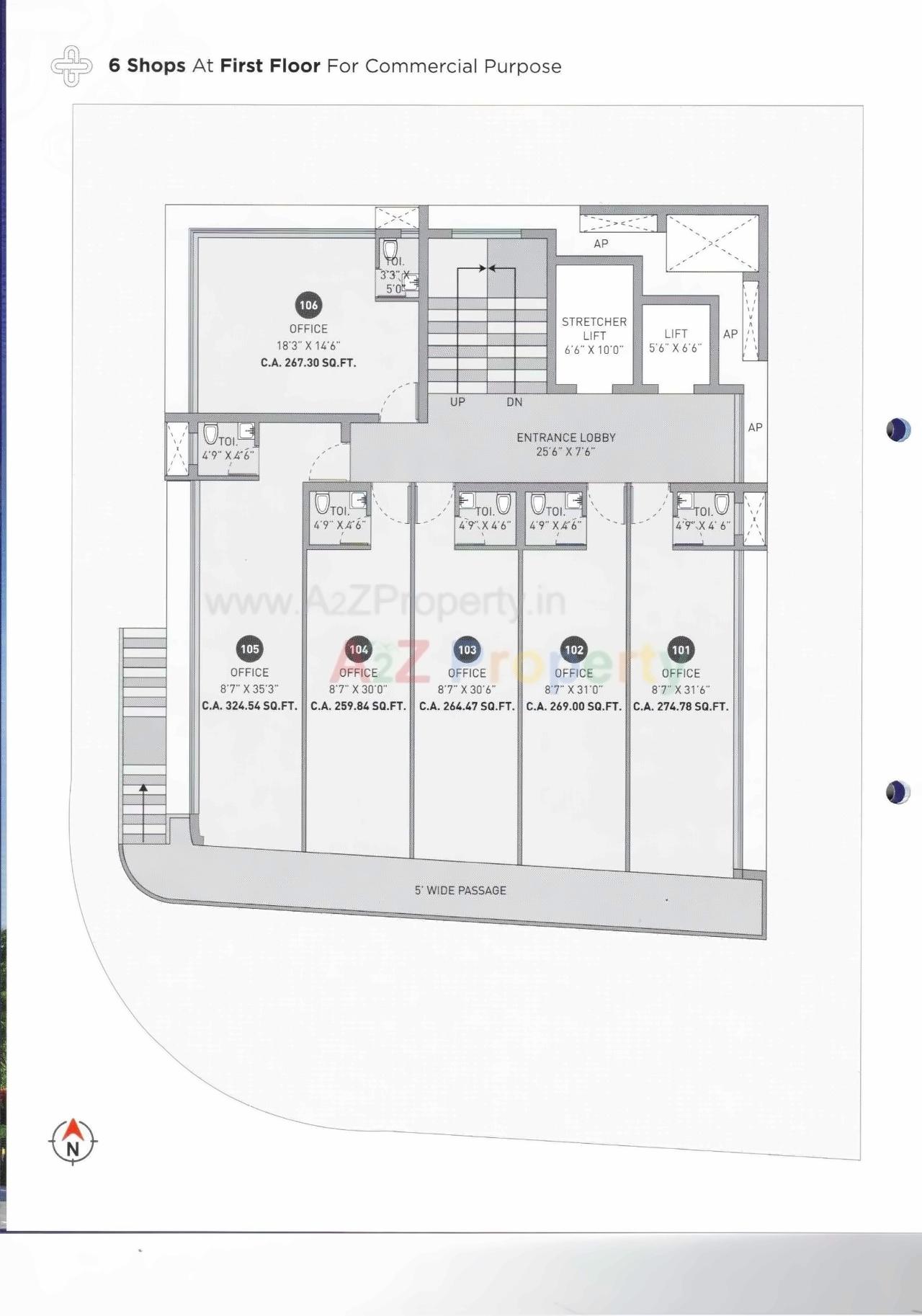 Layout of real estate project Health Icon located at Rajkot, Rajkot, Gujarat