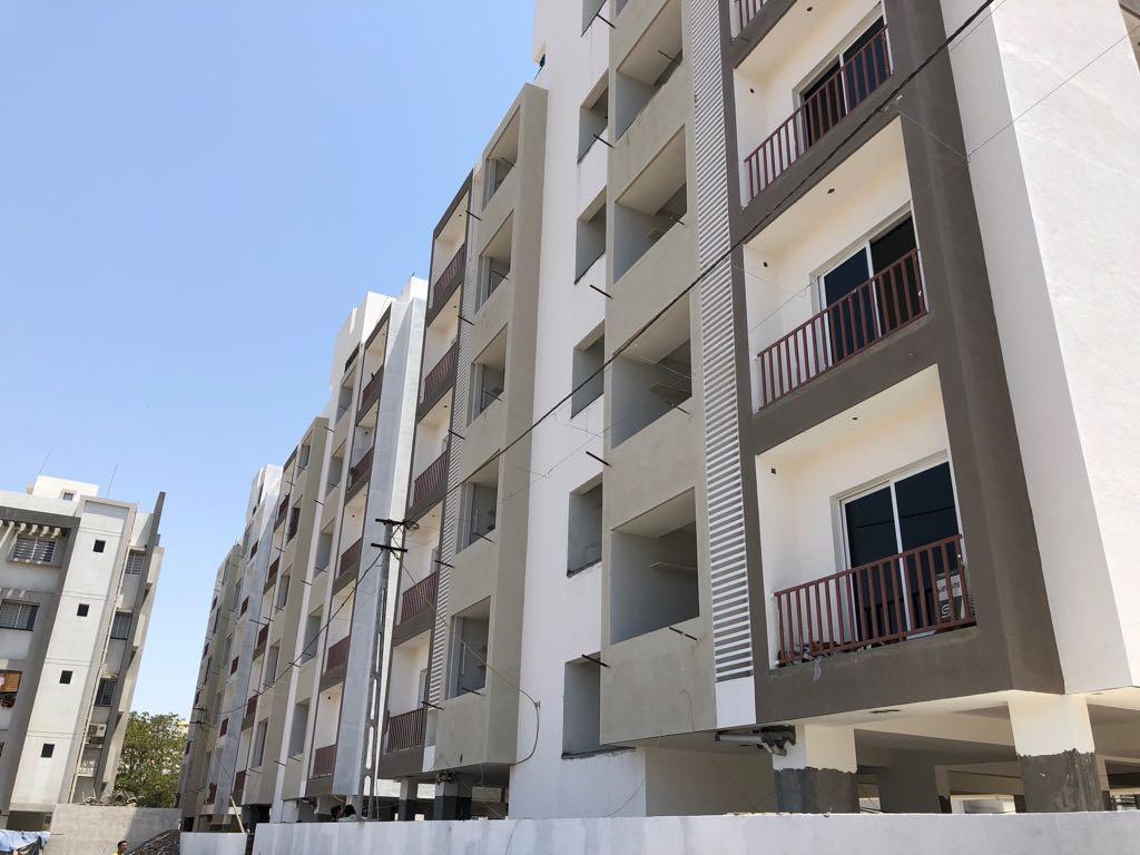 19583_const of real estate project Heaven Flat located at Mavdi, Rajkot, Gujarat
