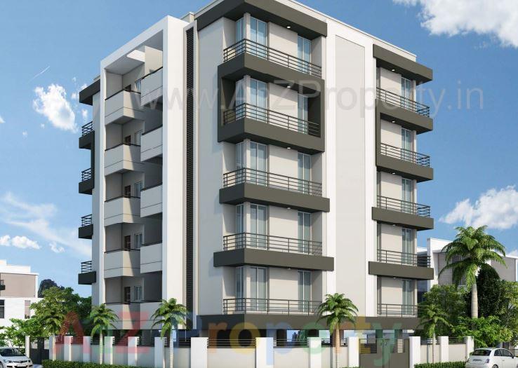 3D Elevation of real estate project Heer Villa located at Mavdi, Rajkot, Gujarat