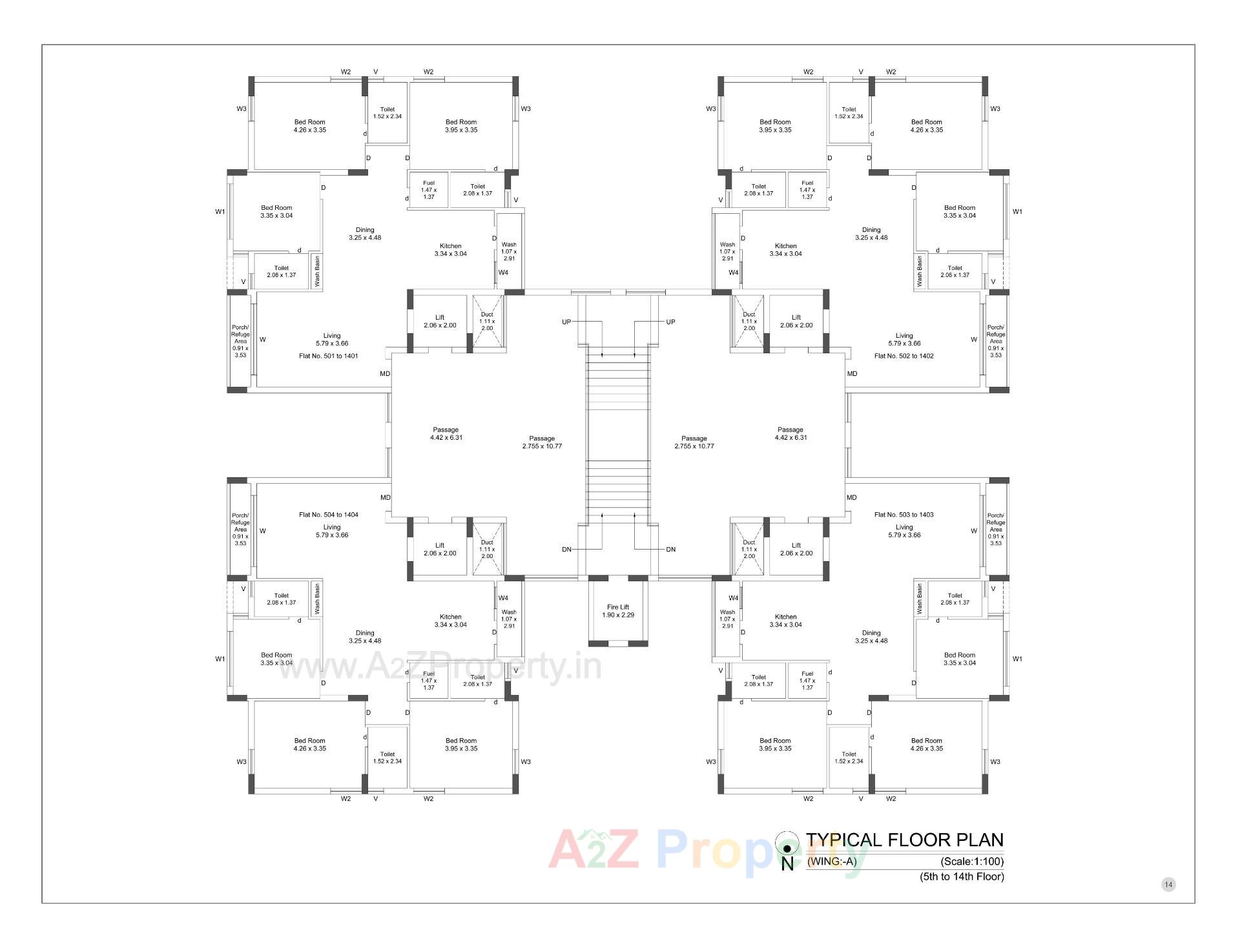 Layout of real estate project Hilton Aristo located at Mavdi, Rajkot, Gujarat